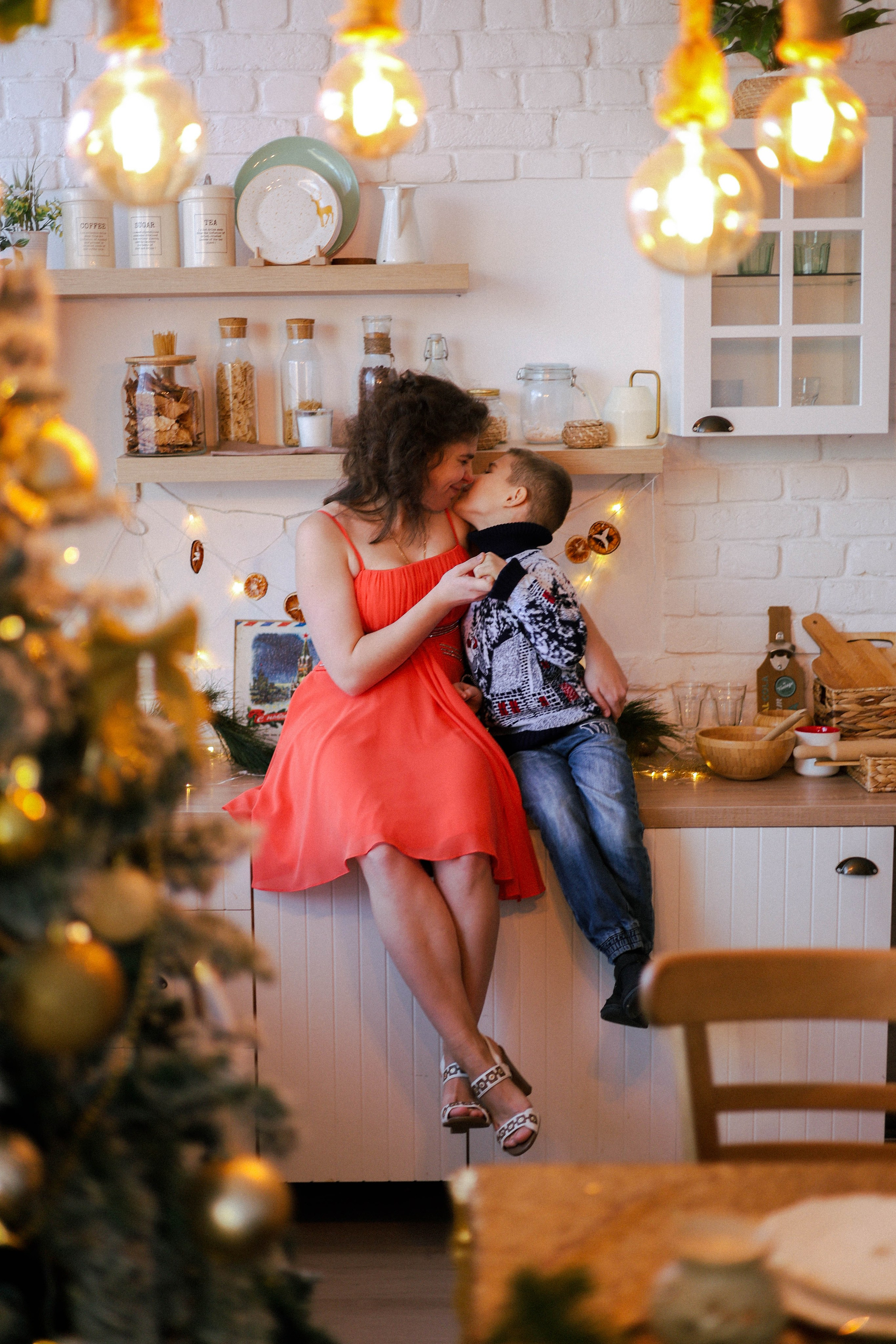 Новогодняя история «Нелля и ее семья». Фотограф в Москве Анастасия Калинина