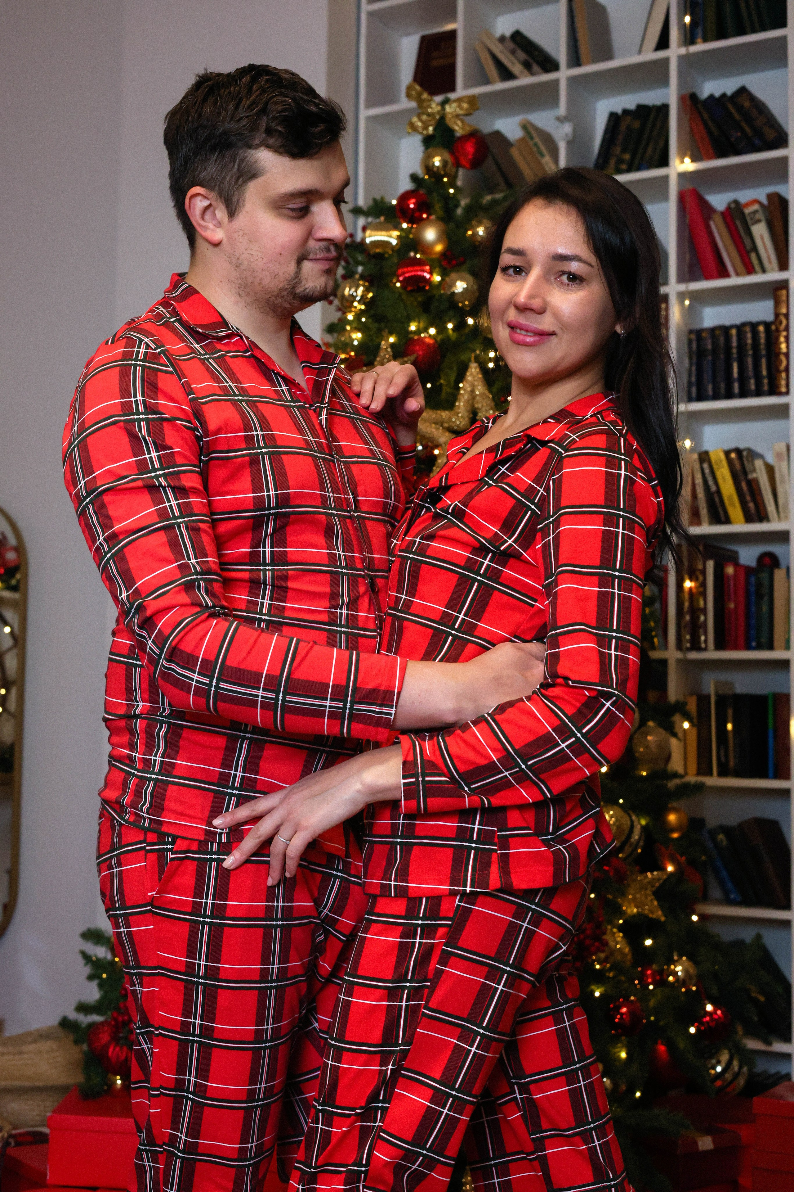 Новогодняя история «Наталья и ее семья». Фотограф в Москве Анастасия Калинина