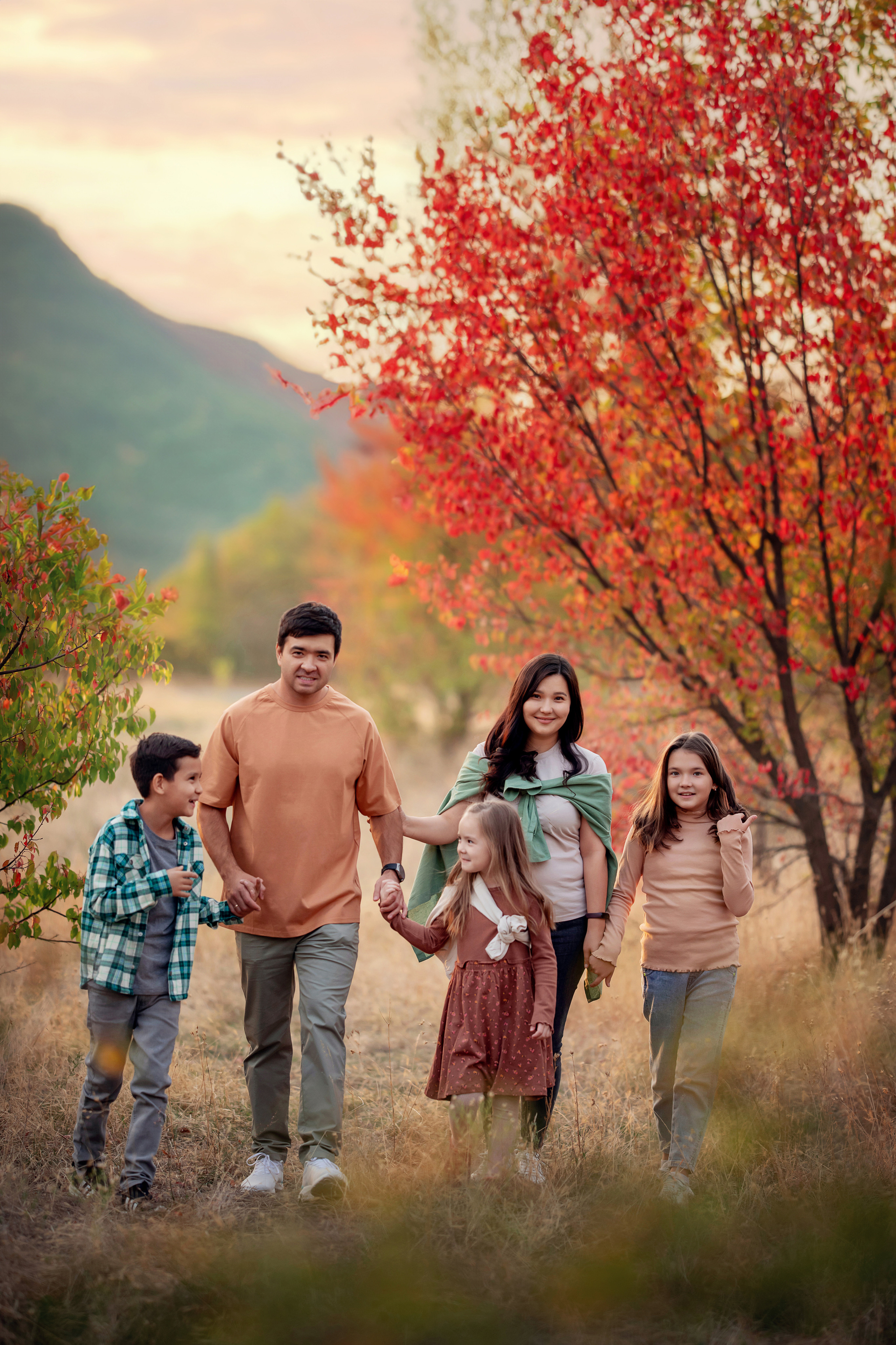 Фотодень осень 2023 Семейный. Творческая команда Ульяшевы, свадебная и семейная фотография. Кахахста