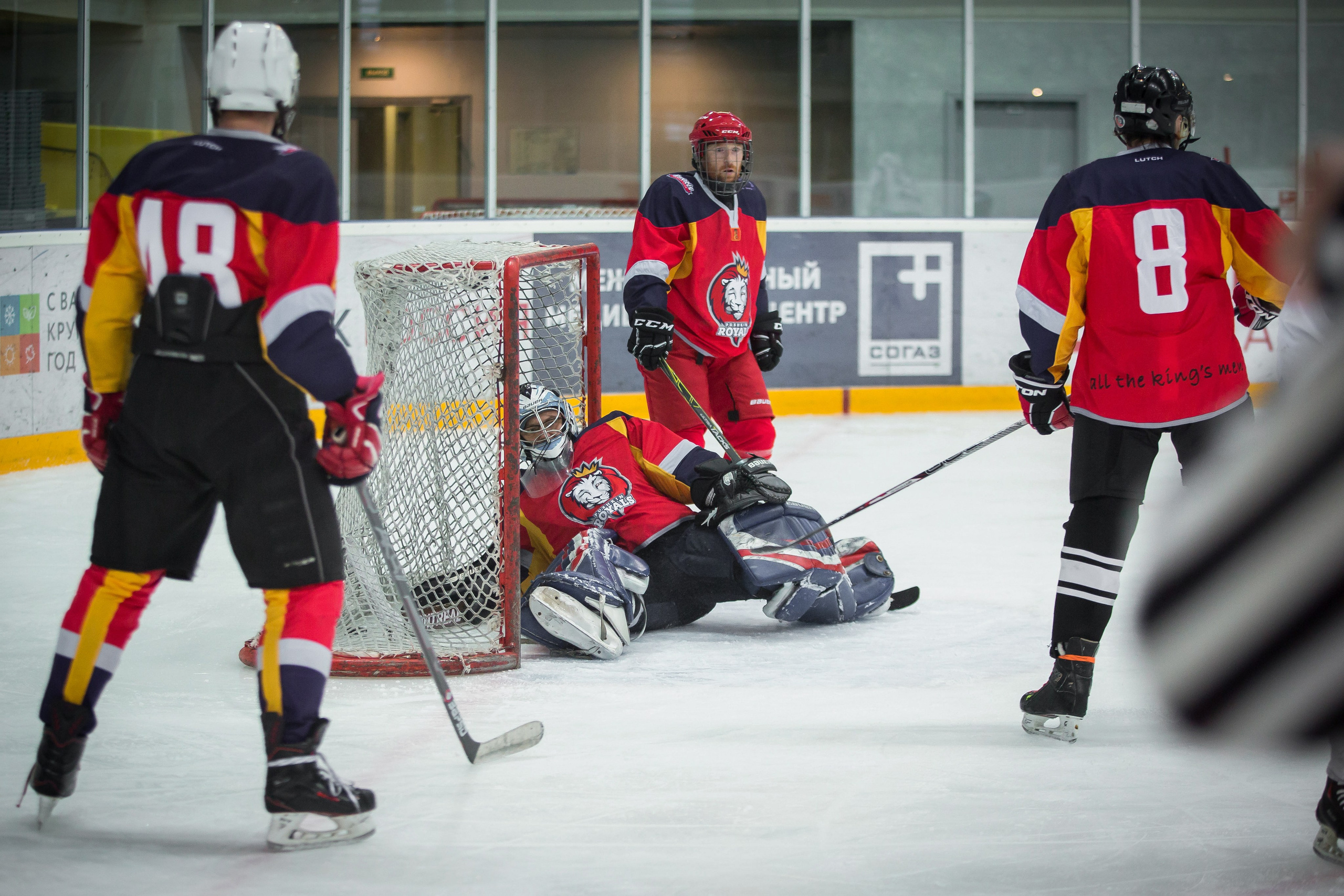 Хоккей для «Work&Sport». Снимаю съемки