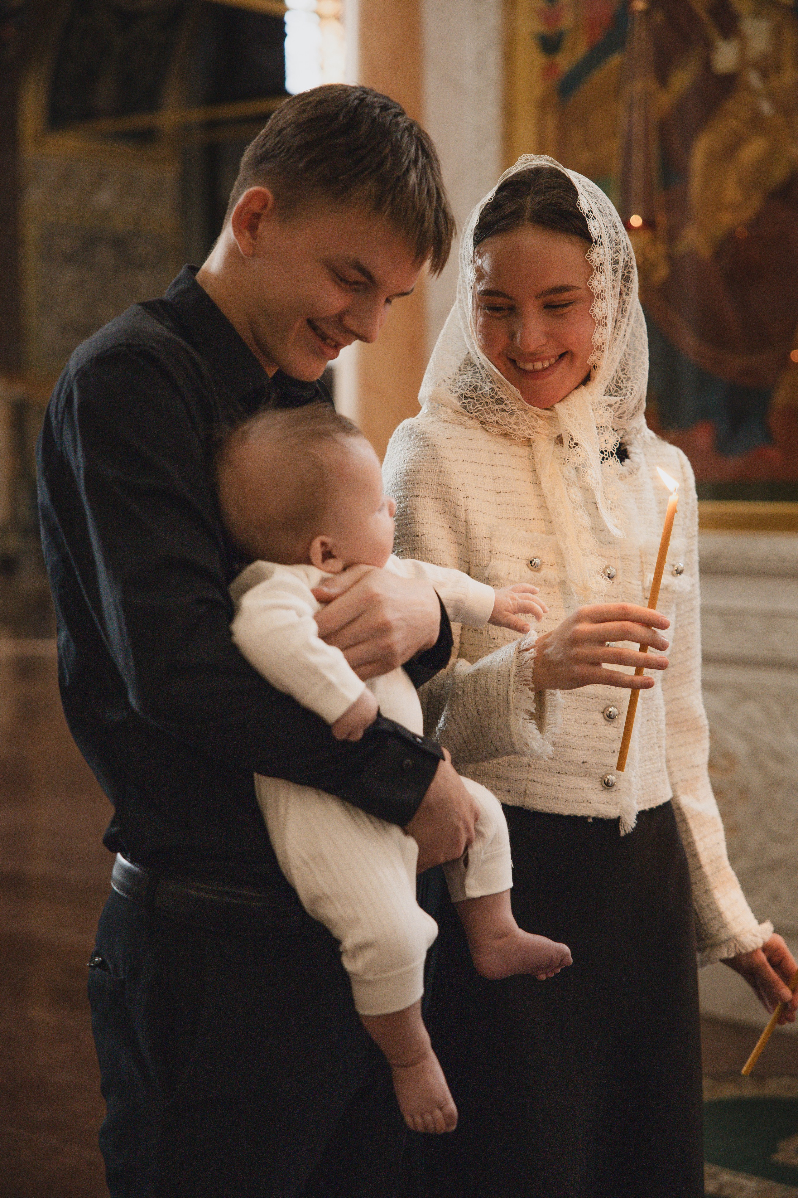 Крещение Кирюши. Фотограф Ломакина Анастасия