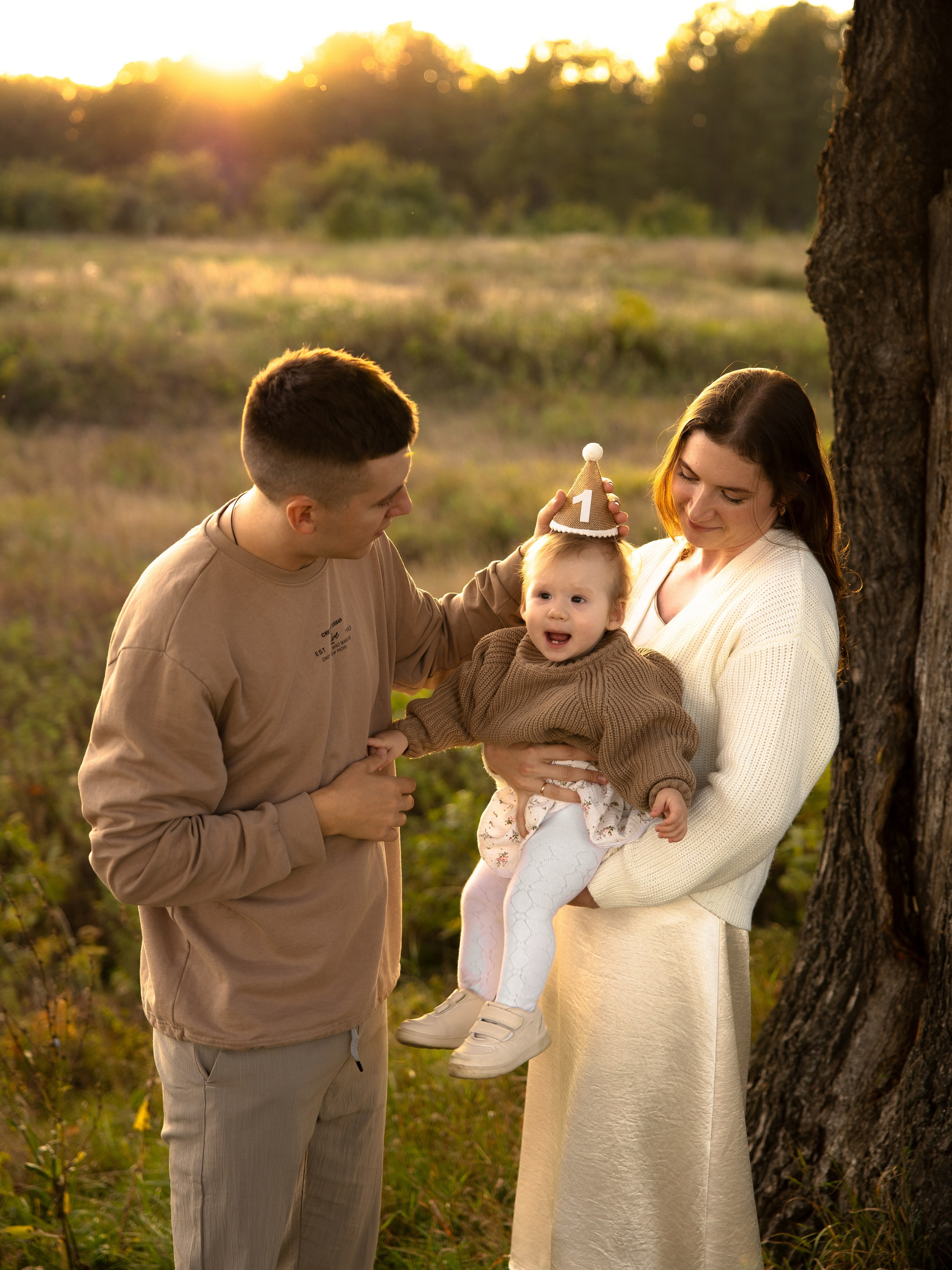 Семейная съемка на природе. Фотограф Ломакина Анастасия