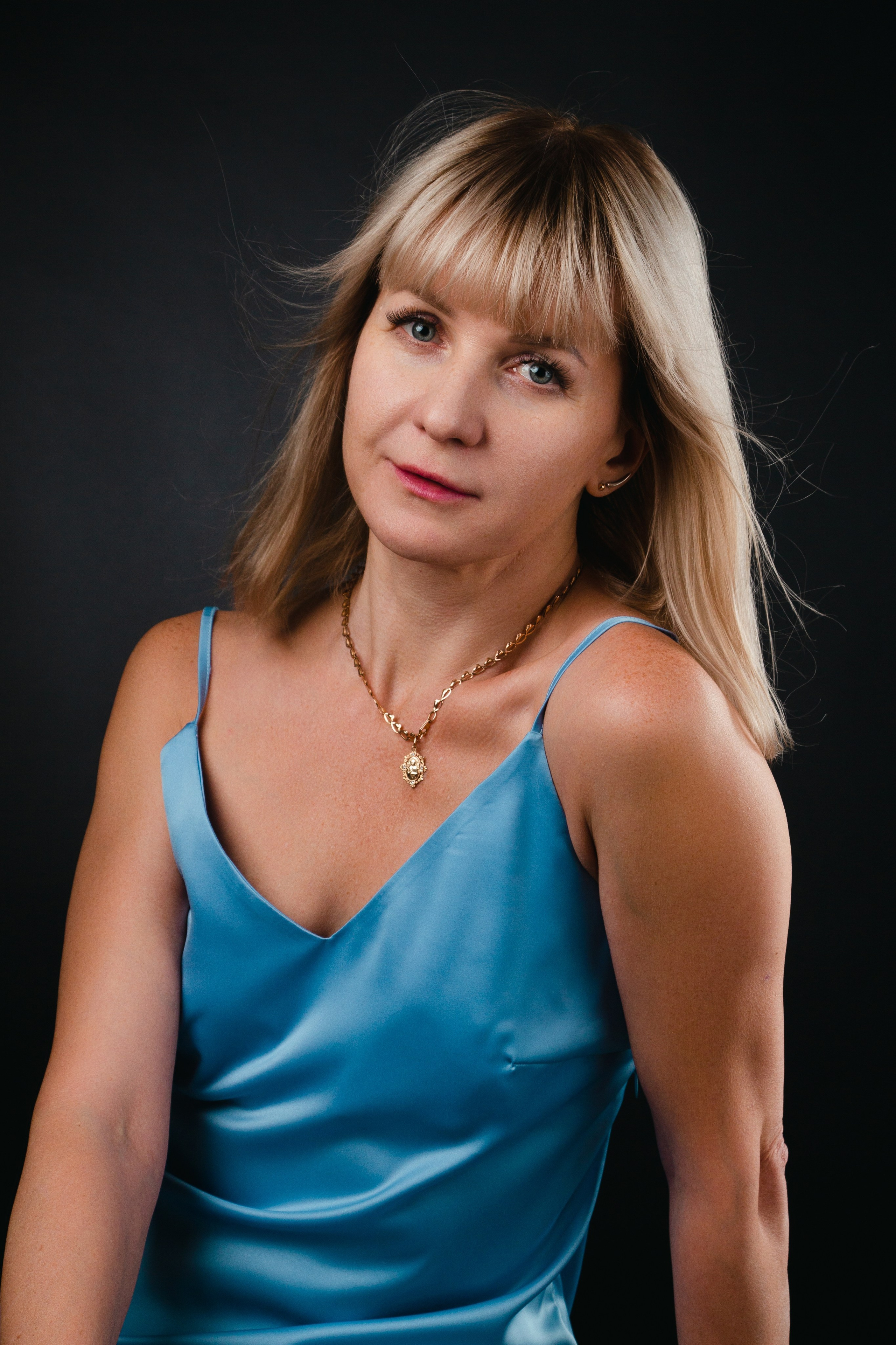 Портрет в студии. Марина. Фотограф в Екатеринбурге Пойгина Елена