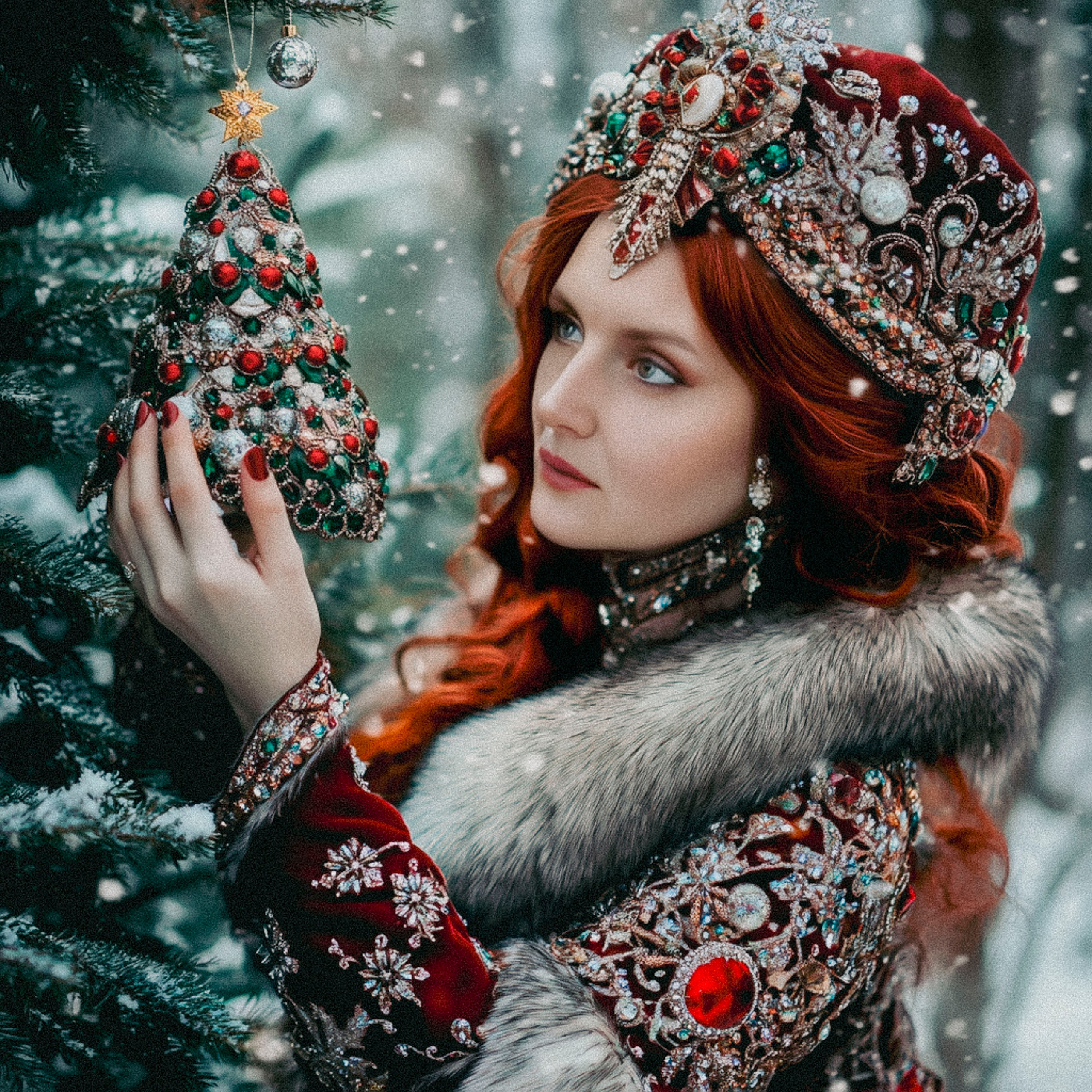 Нейрофотосессия для себя. Новогоднее настроение. ФотоХудожник Харитонова Ирина г. Санкт-Петербург