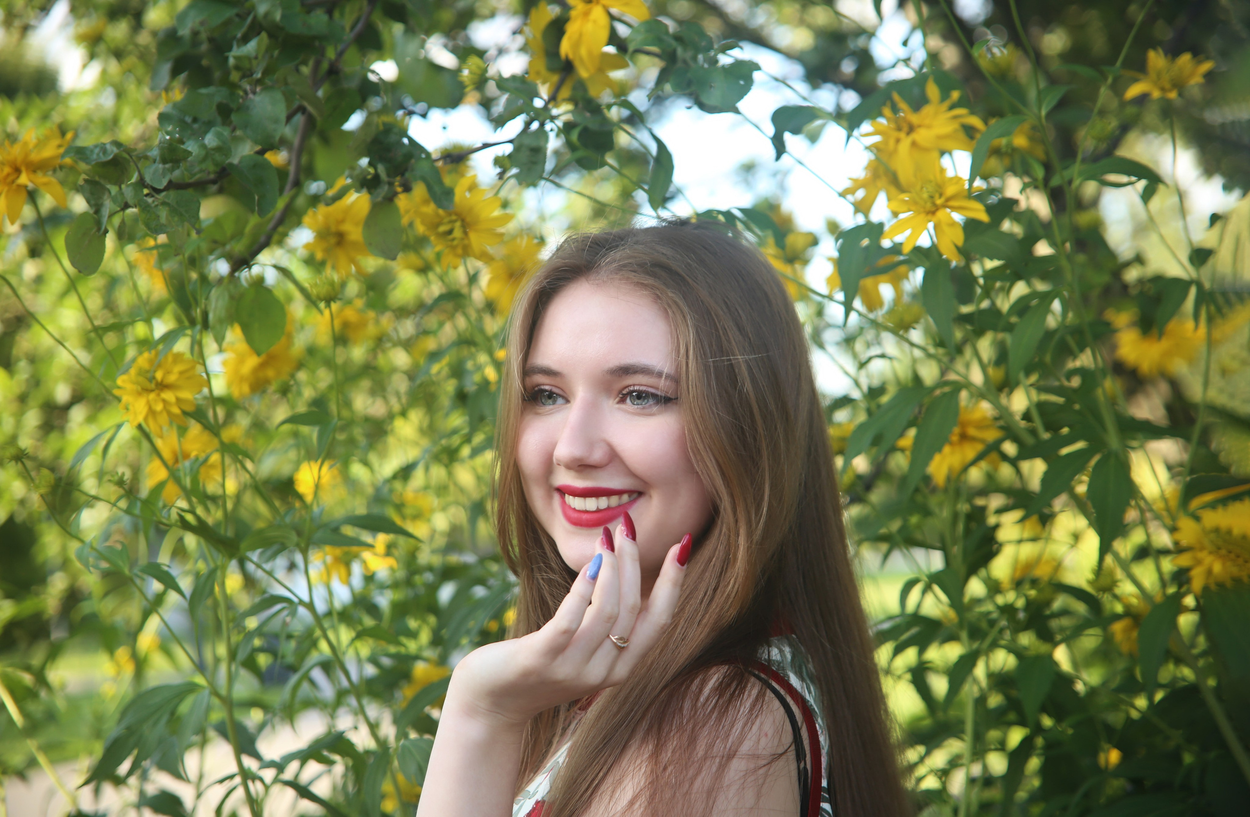 Съемки на улице