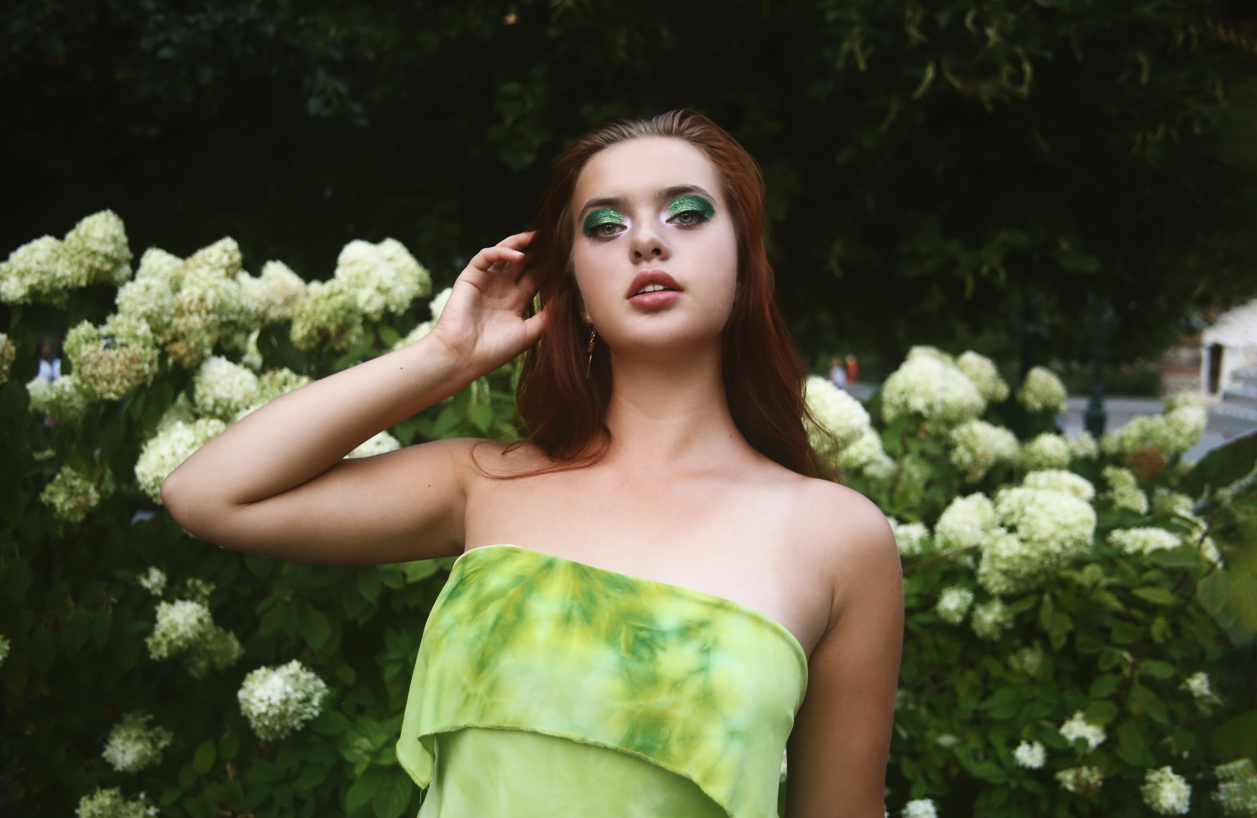 Съемки на улице