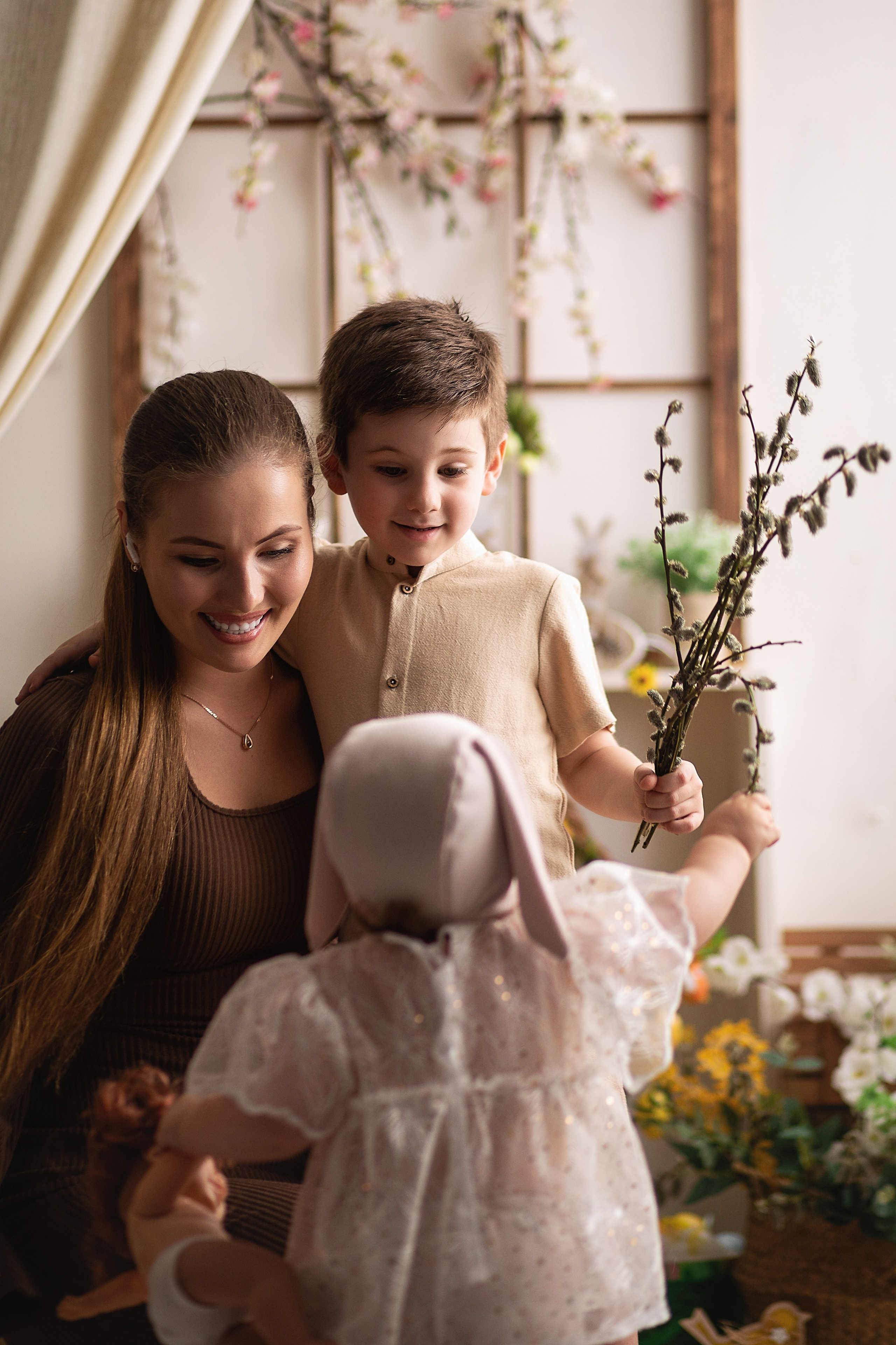 Фотопроект Пасхальный с кроликами. ФОТОГРАФ НА ГОДИК, БЕРЕМЕННОСТИ, НОВОРОЖДЕННЫХ, КРЕЩЕНИЯ МОСКВА