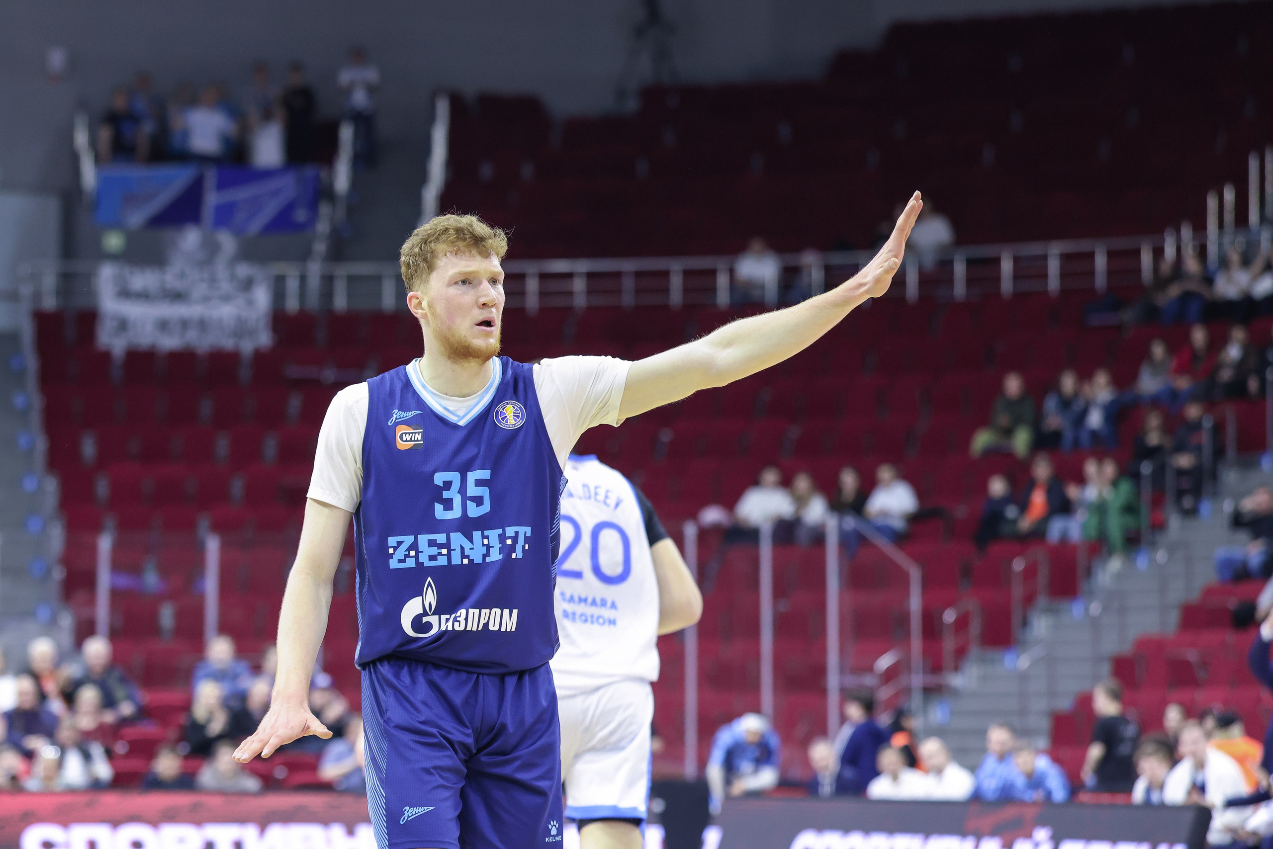 Баскетбол. Самара — Зенит. Единая лига ВТБ. Спортивный фотограф в Самаре