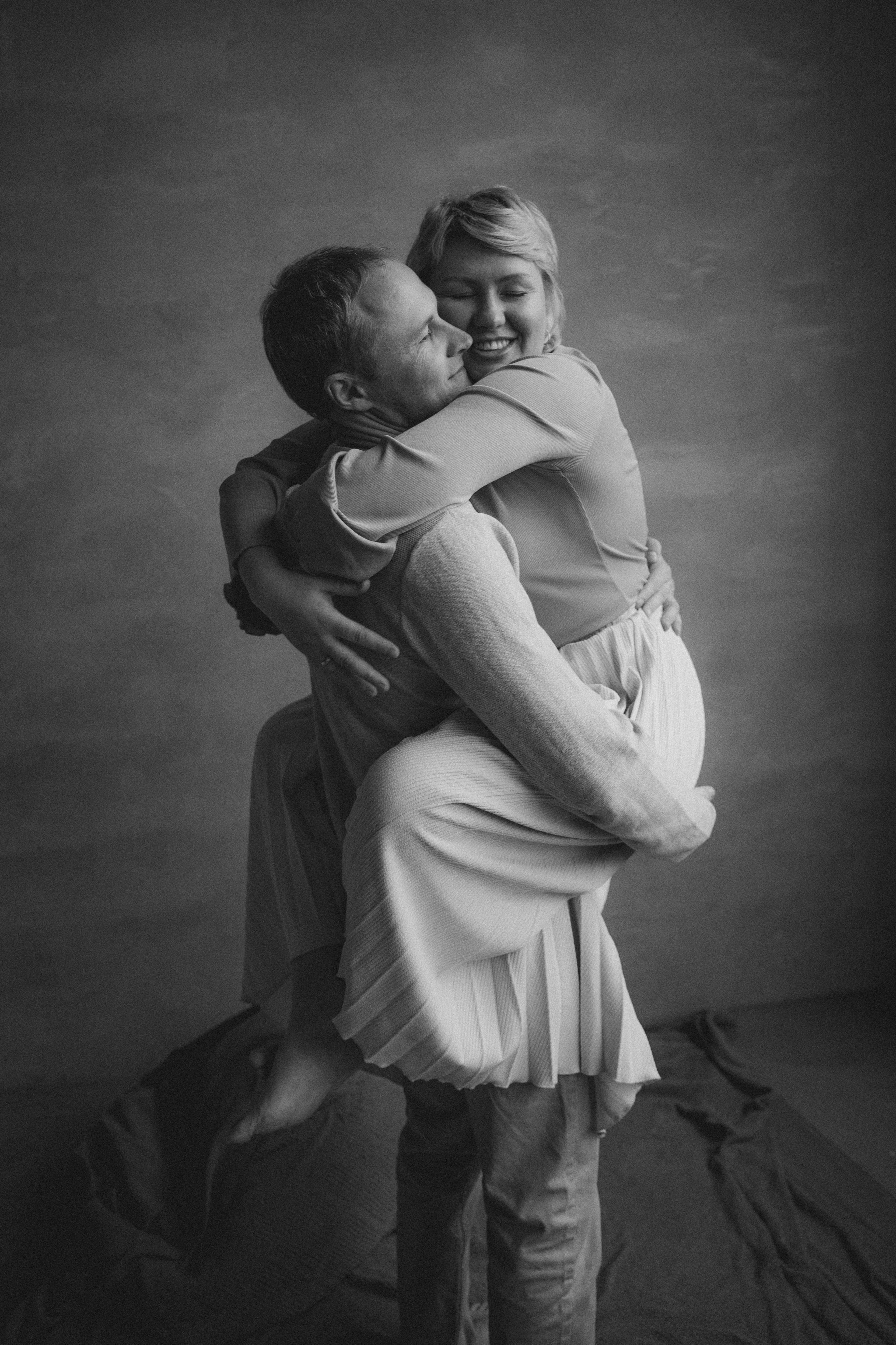 Максим, Света, Никита и Даша. Семейный фотограф • Домашние съемки в Нижнем Новгороде