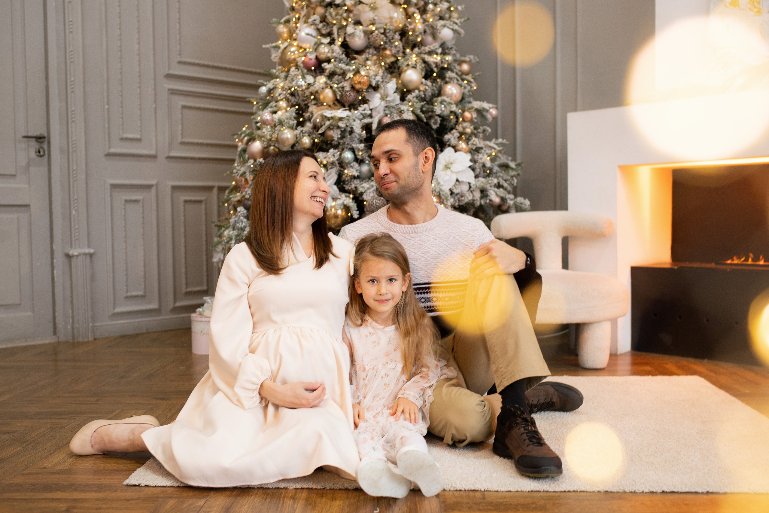Новогоднее утро. Семейный фотограф в Санкт-Петербурге Назарова Ксения