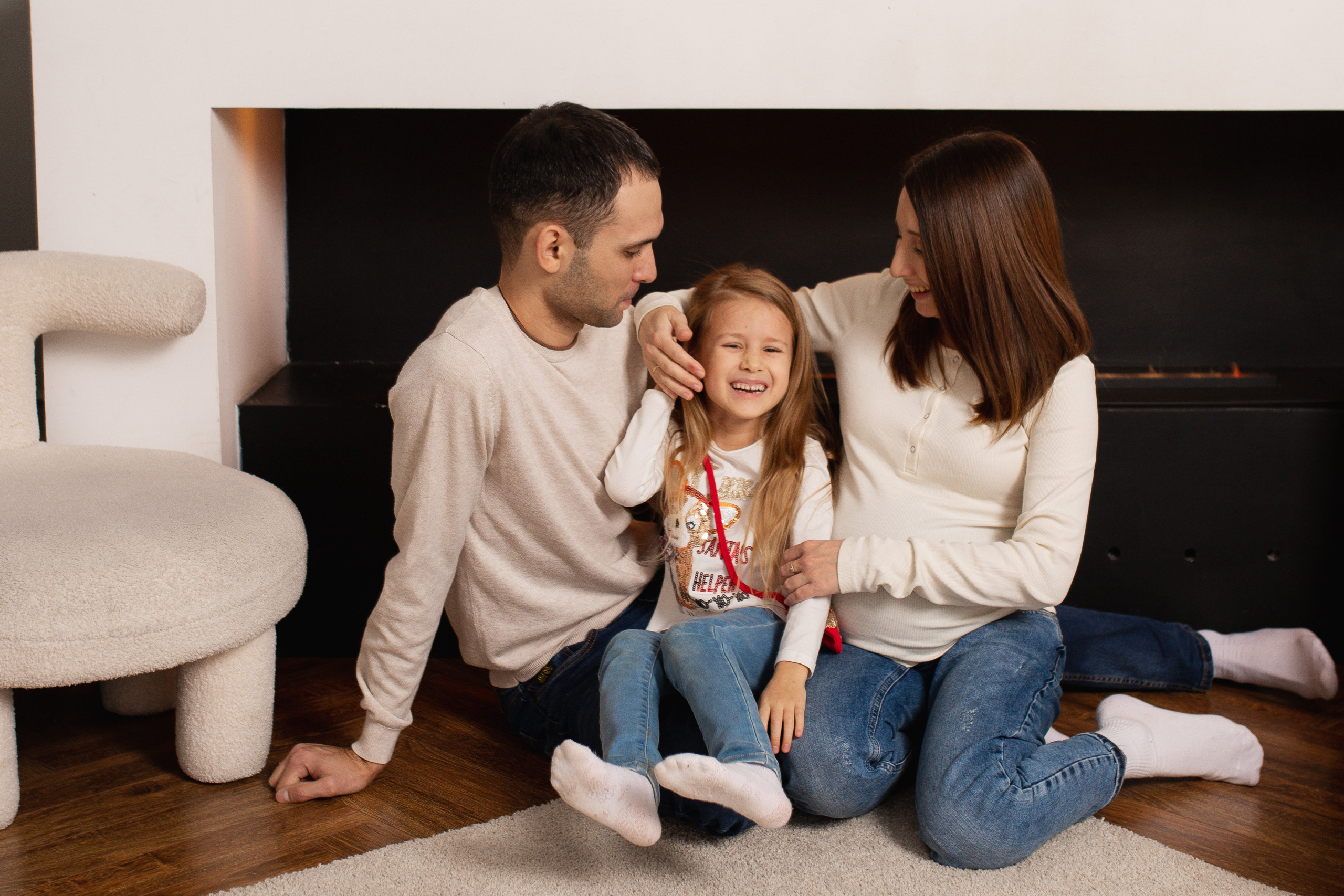 Новогоднее утро. Семейный фотограф в Санкт-Петербурге Назарова Ксения