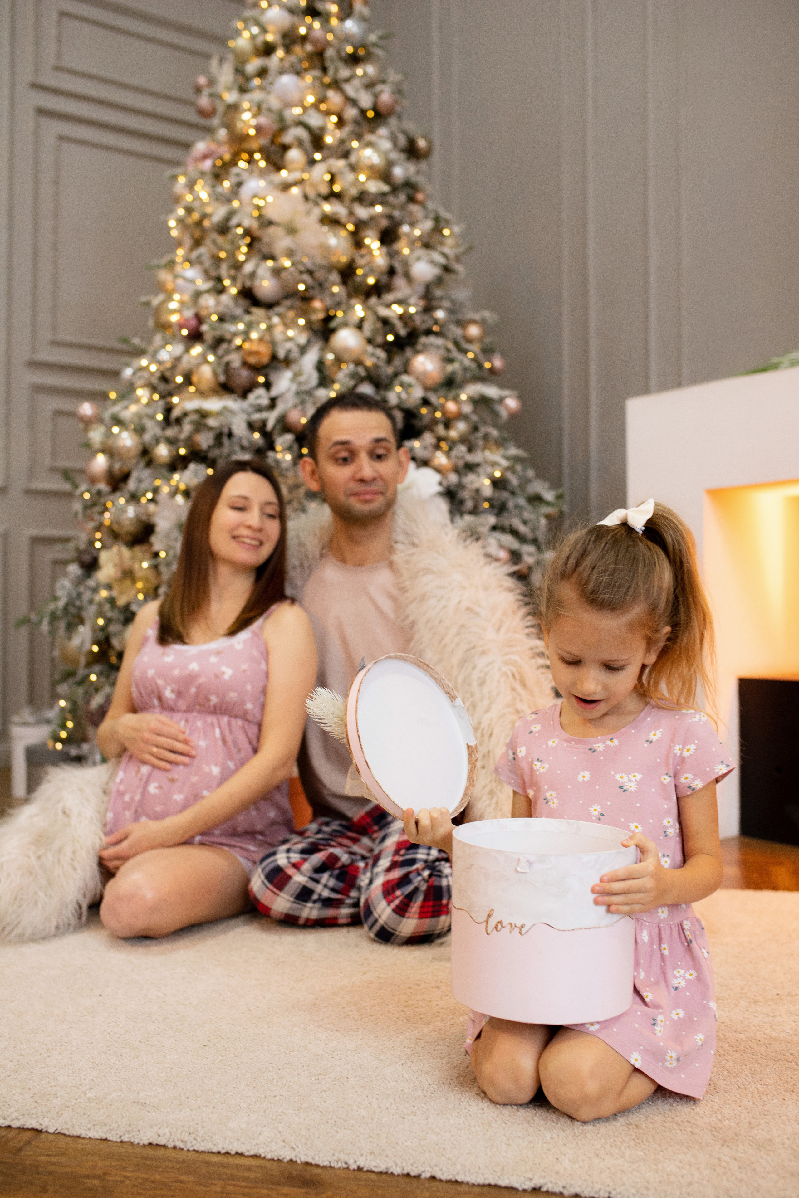 Новогоднее утро. Семейный фотограф в Санкт-Петербурге Назарова Ксения