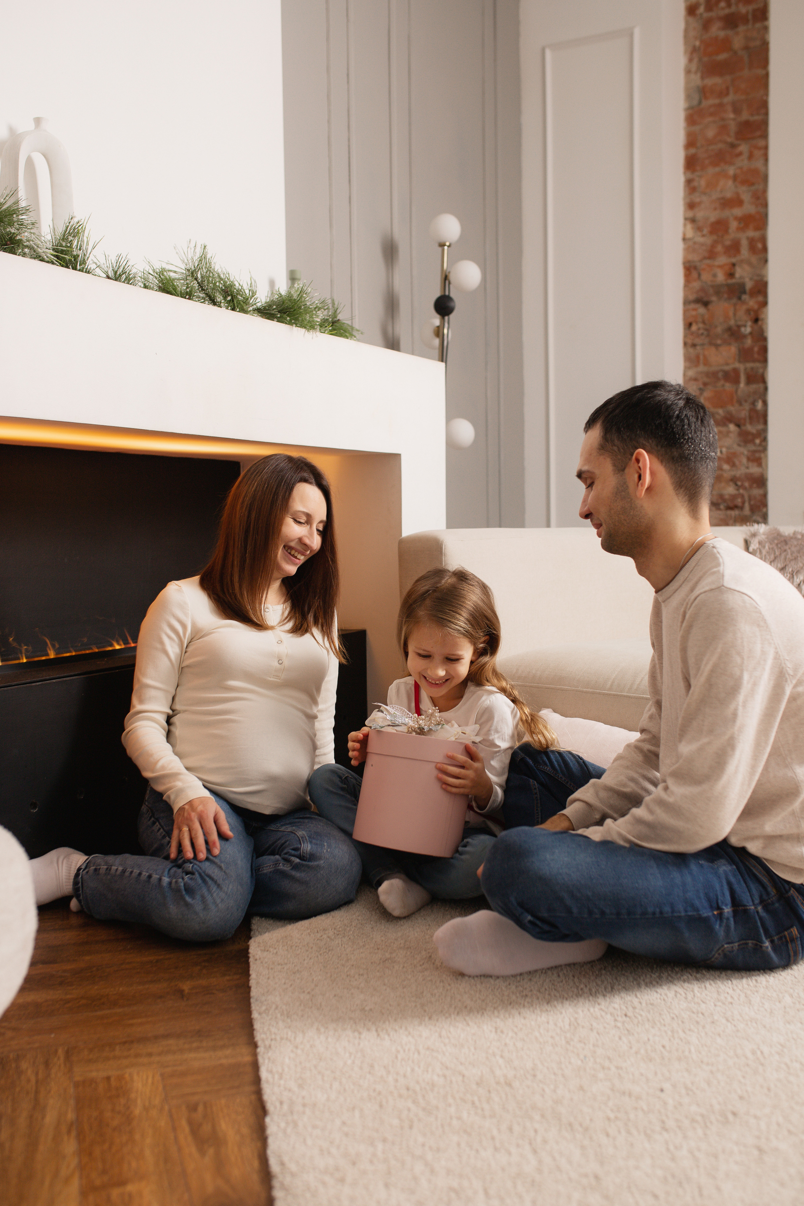 Новогоднее утро. Семейный фотограф в Санкт-Петербурге Назарова Ксения