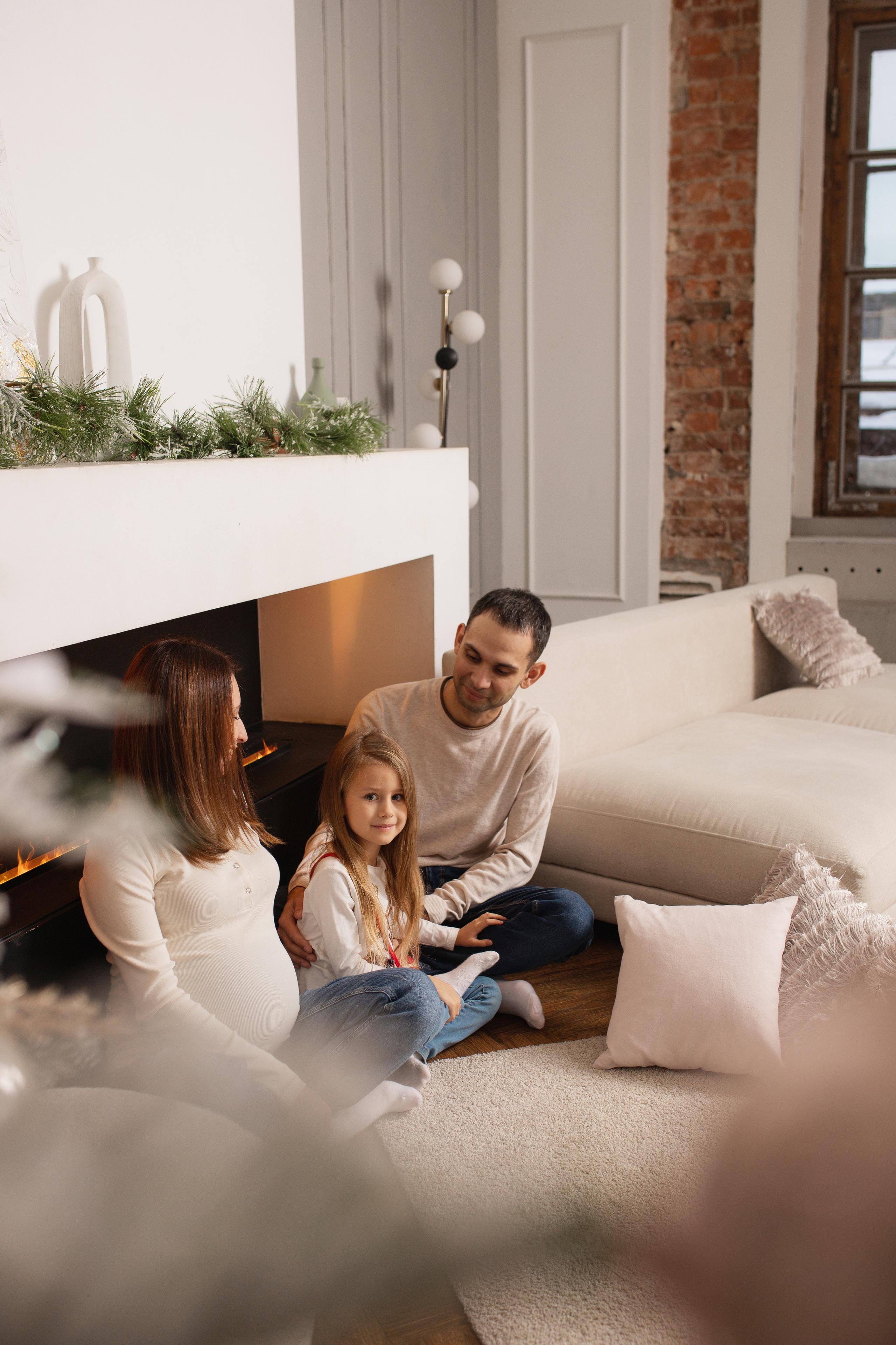 Новогоднее утро. Семейный фотограф в Санкт-Петербурге Назарова Ксения