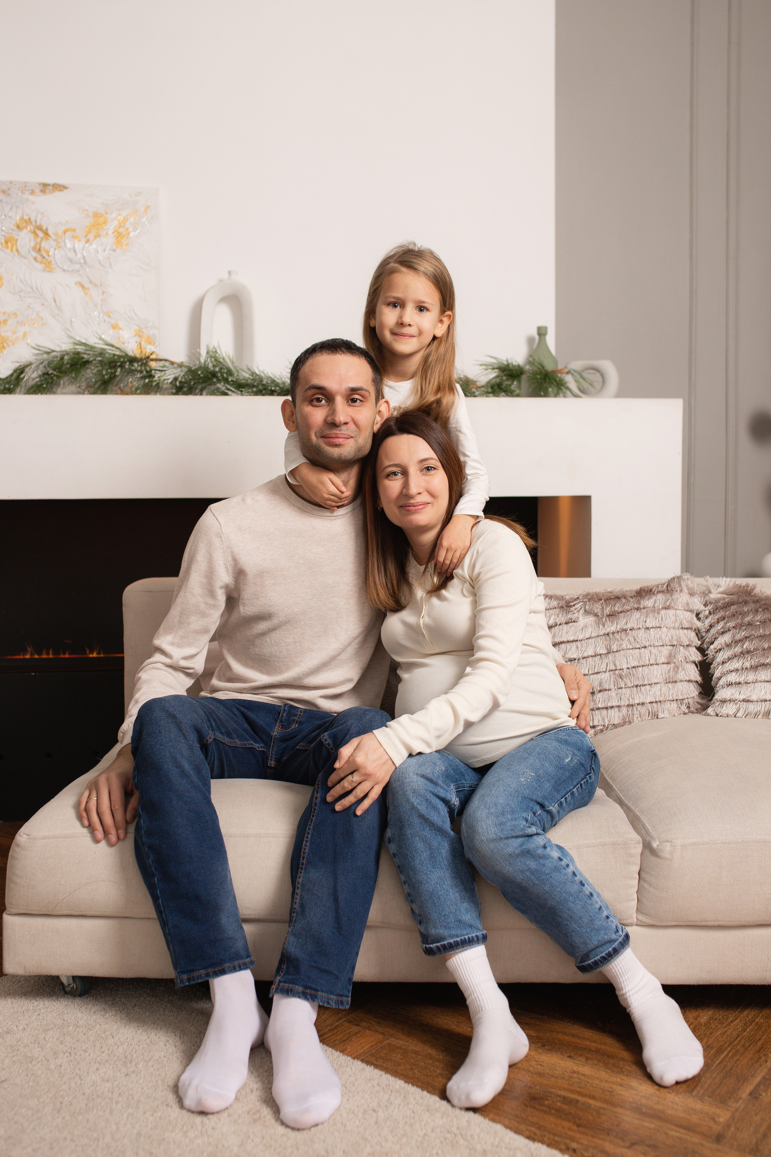 Новогоднее утро. Семейный фотограф в Санкт-Петербурге Назарова Ксения