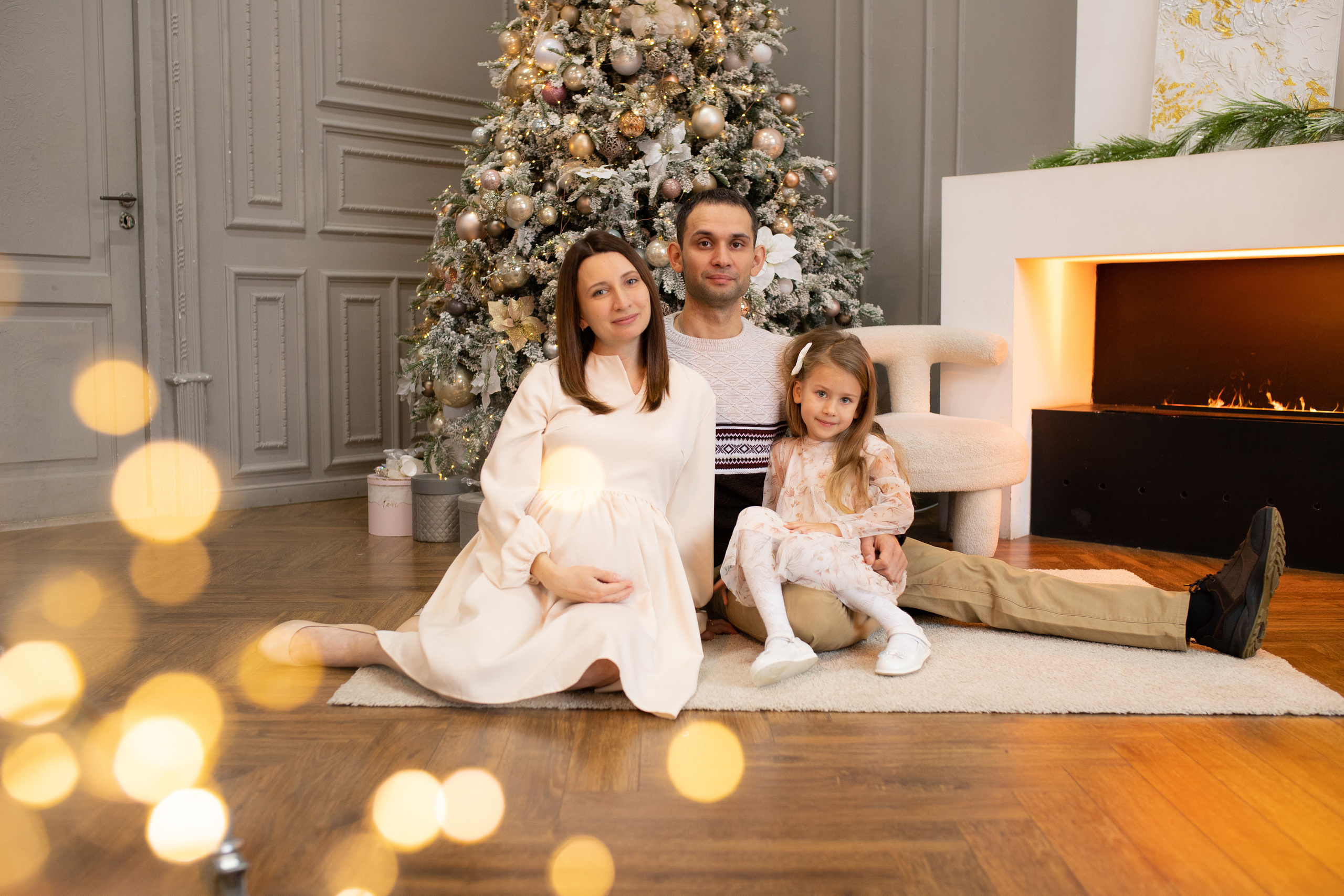 Новогоднее утро. Семейный фотограф в Санкт-Петербурге Назарова Ксения