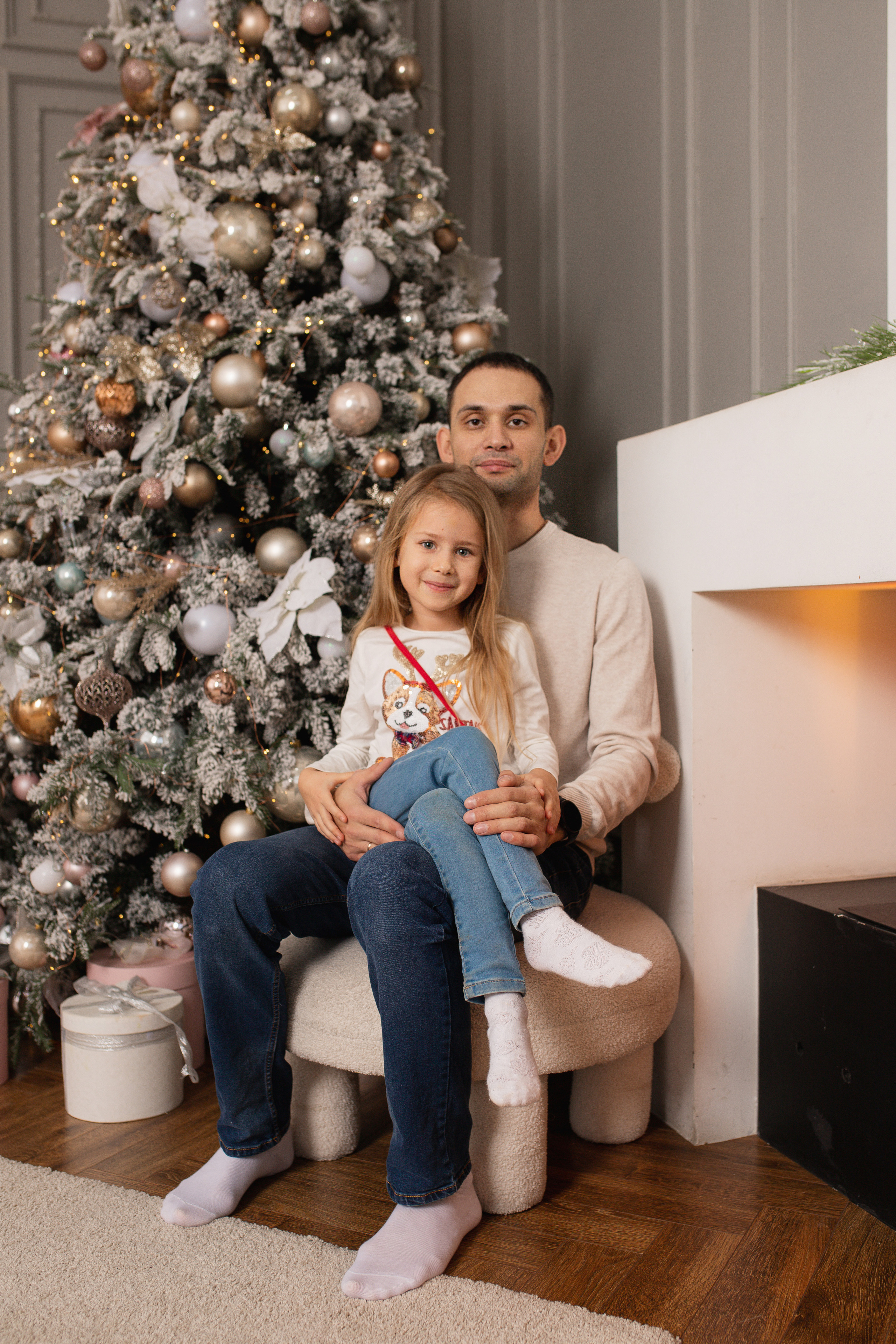 Новогоднее утро. Семейный фотограф в Санкт-Петербурге Назарова Ксения