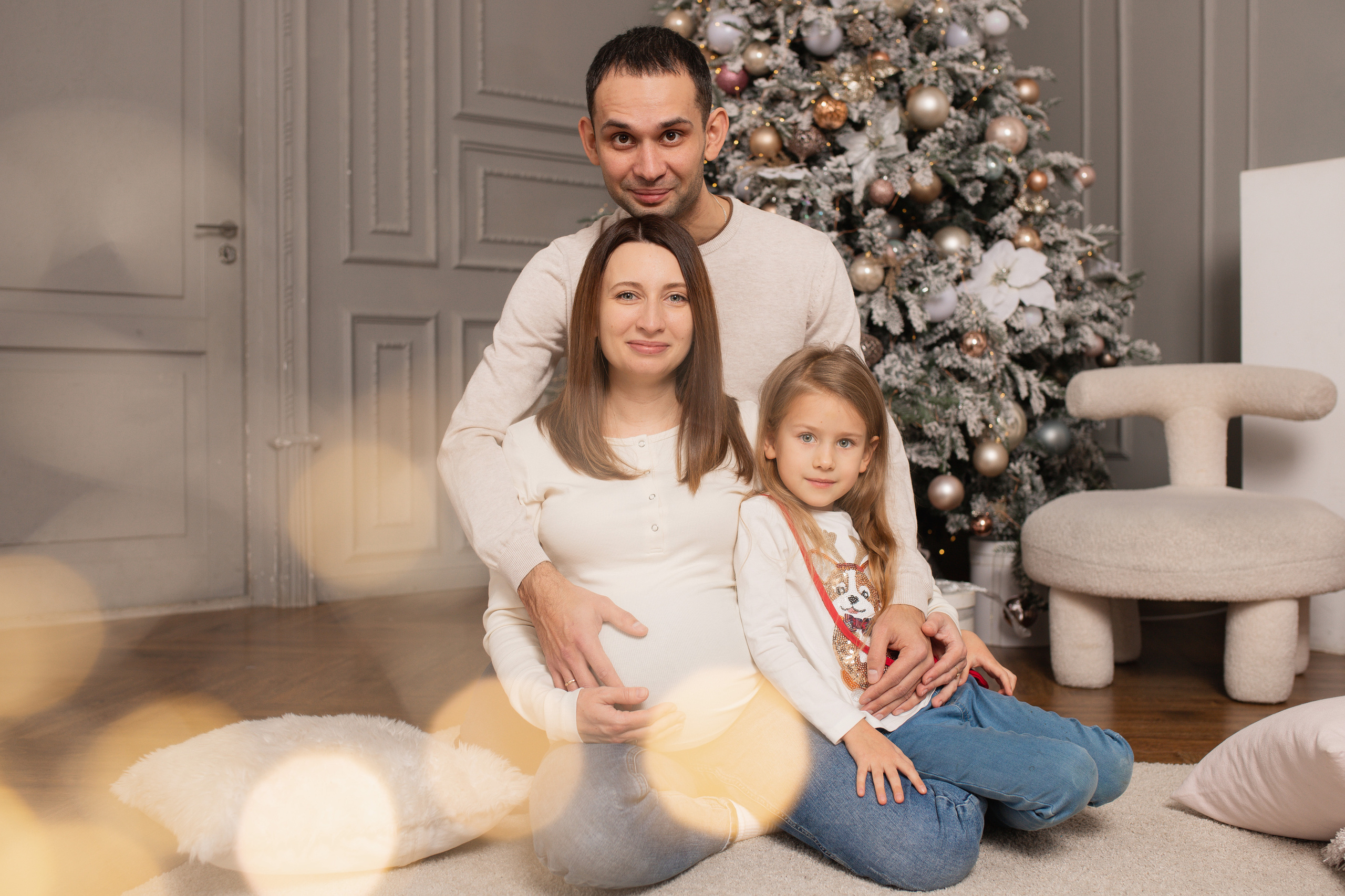 Новогоднее утро. Семейный фотограф в Санкт-Петербурге Назарова Ксения