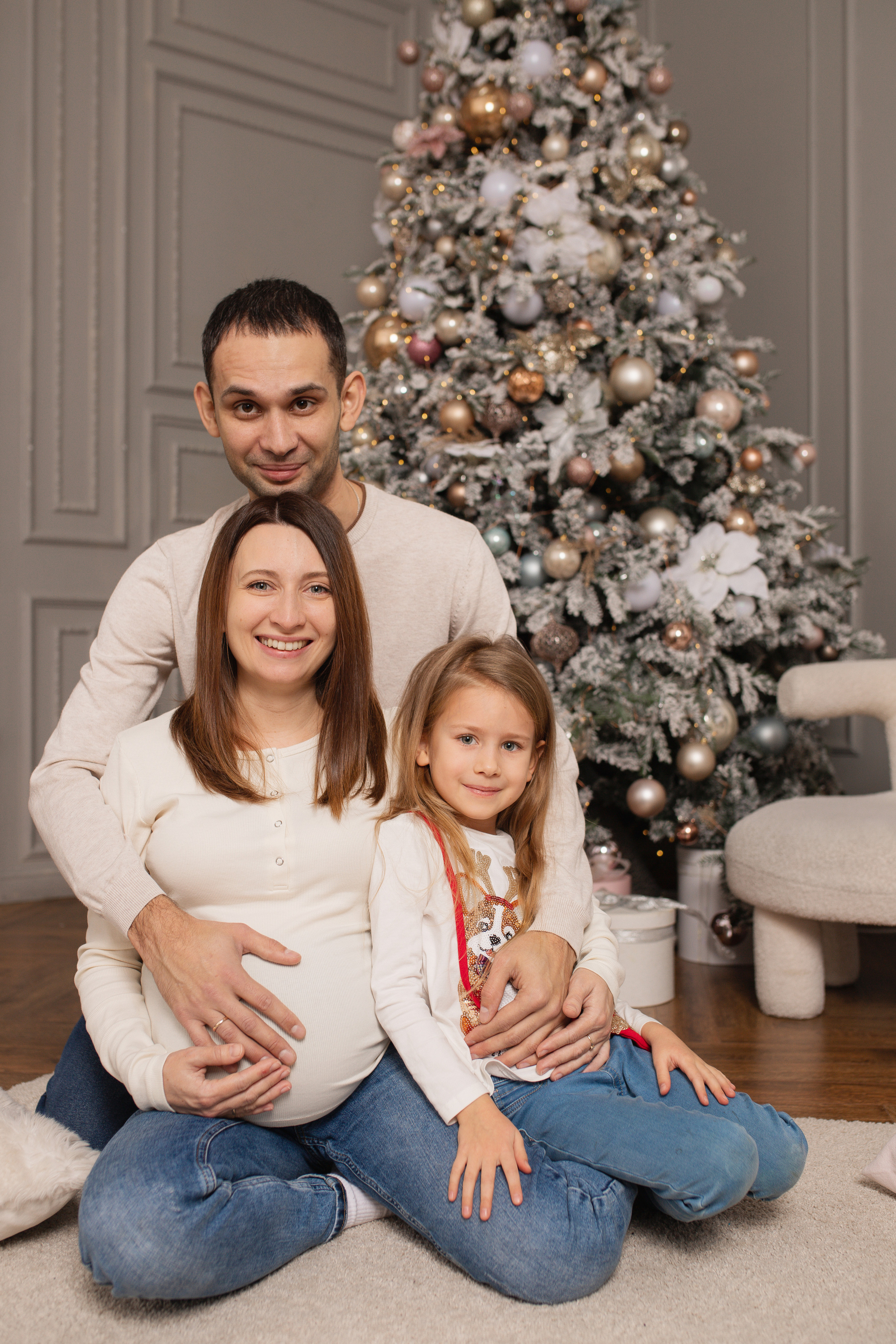 Новогоднее утро. Семейный фотограф в Санкт-Петербурге Назарова Ксения