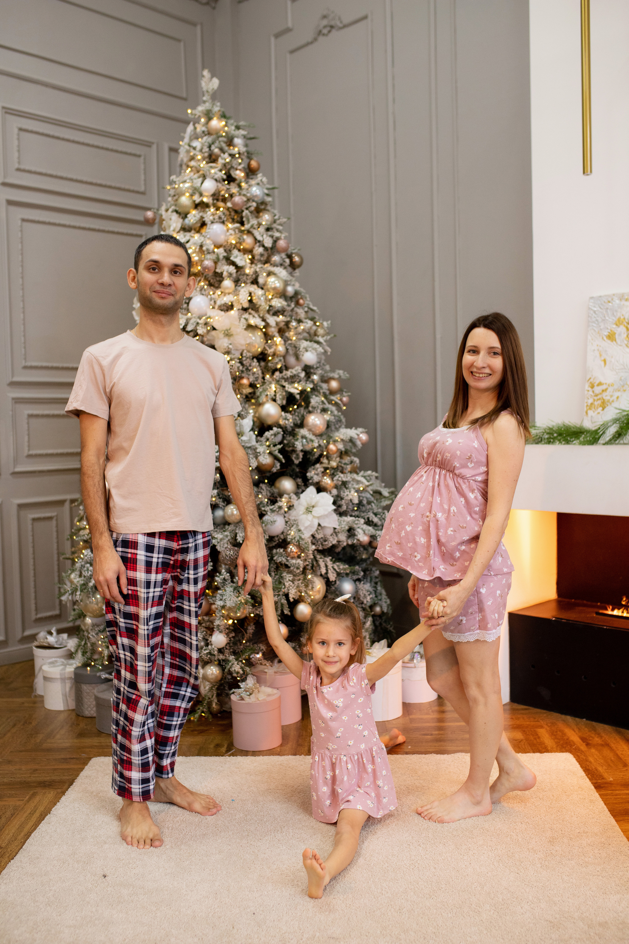 Новогоднее утро. Семейный фотограф в Санкт-Петербурге Назарова Ксения