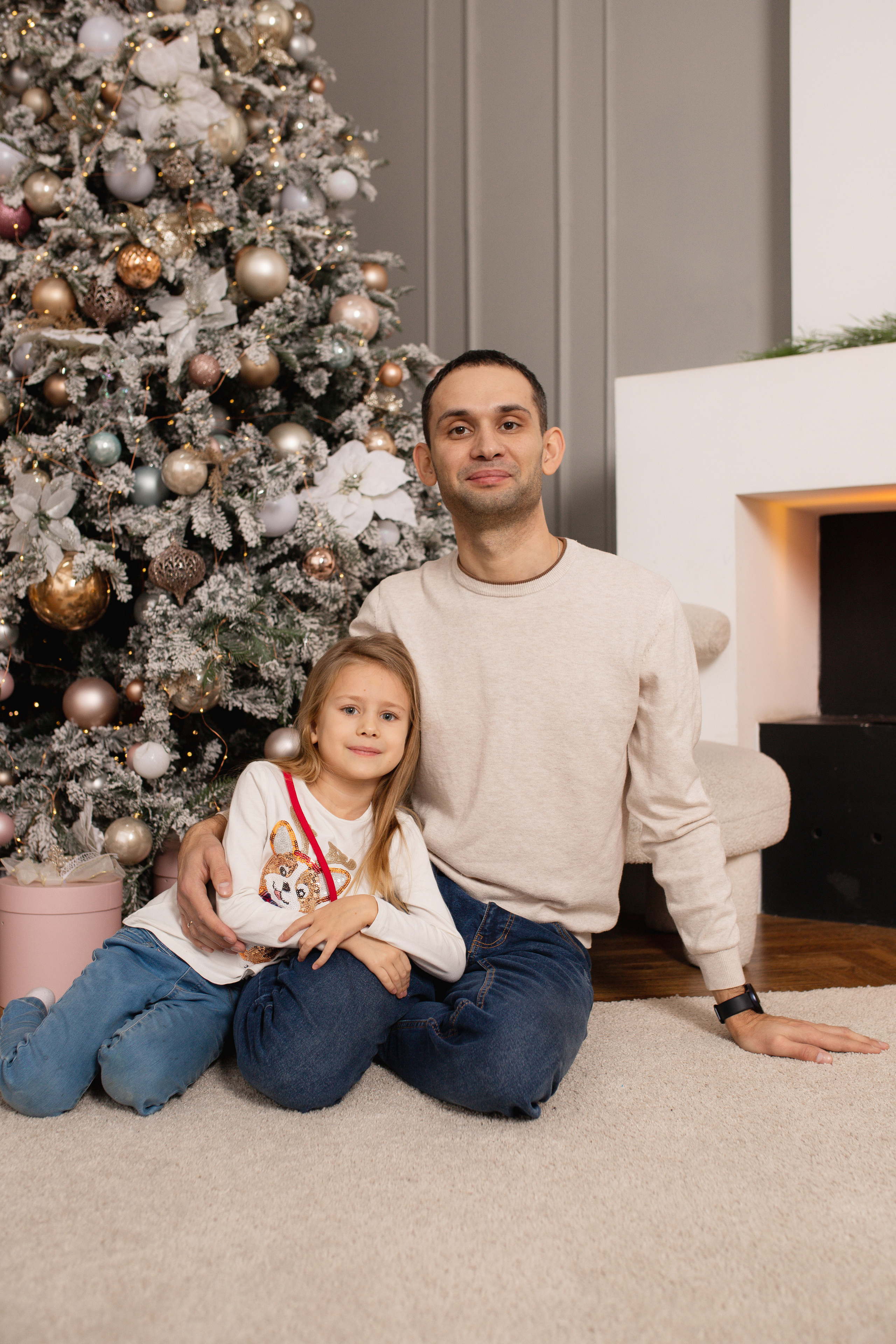 Новогоднее утро. Семейный фотограф в Санкт-Петербурге Назарова Ксения