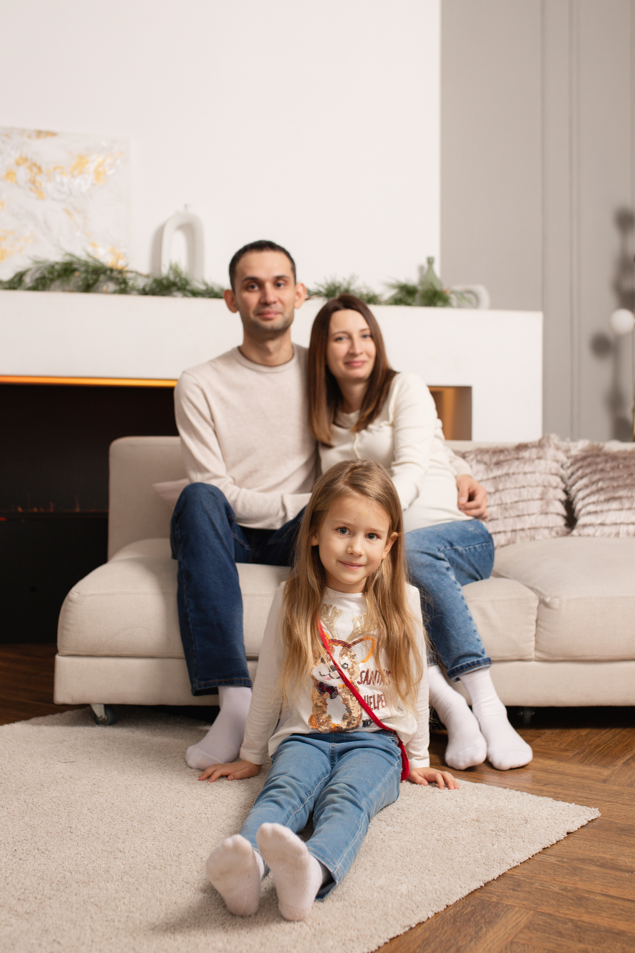 Новогоднее утро. Семейный фотограф в Санкт-Петербурге Назарова Ксения