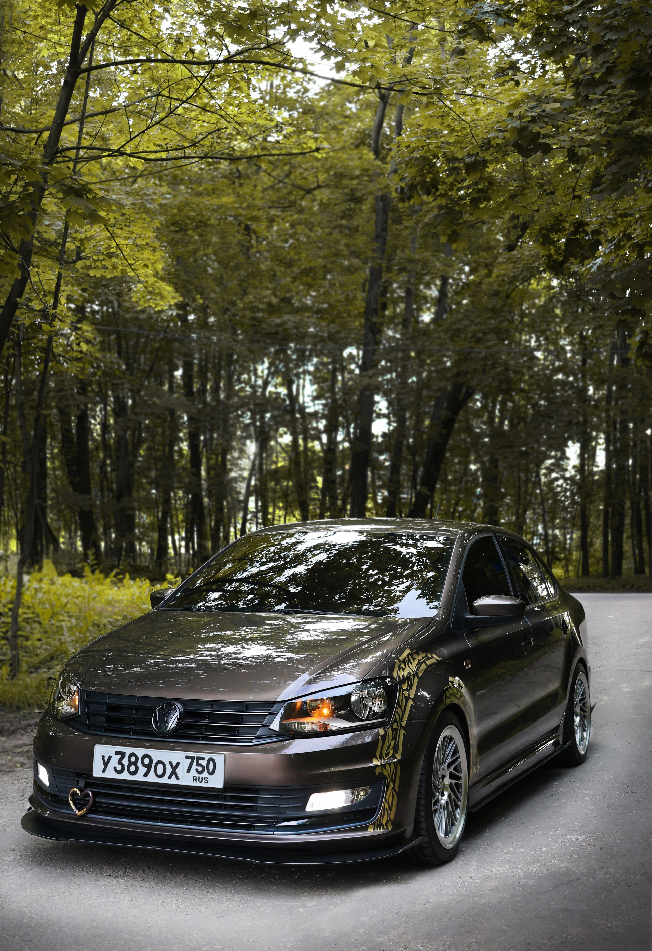 VW Polo — Chocolate. Фотограф Анна Гаврилова
