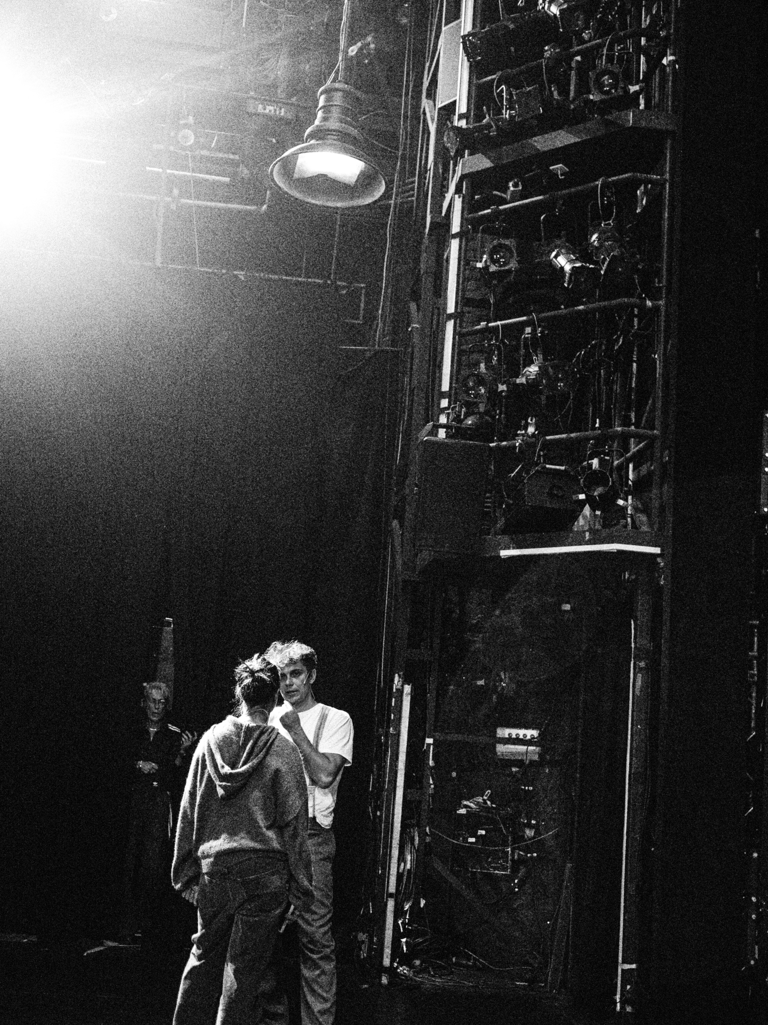 Theatre backstages. Portrait and backstage photographer Nina Crane