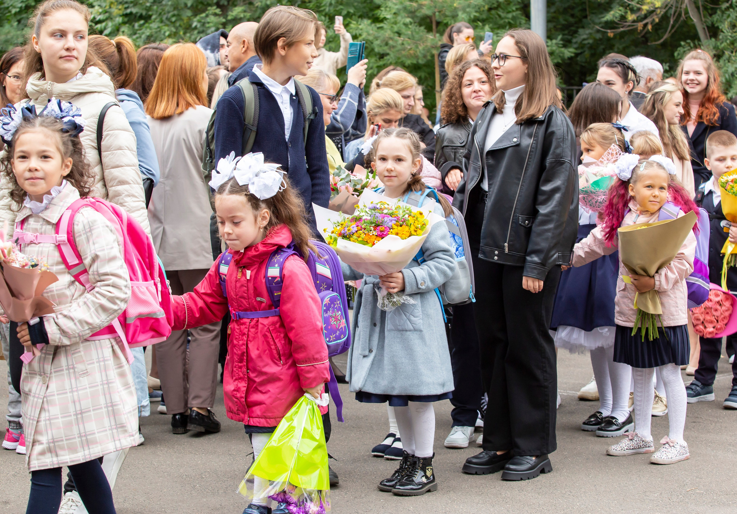 Репортаж 1 сентября 1 класс. Репортажный фотограф в Москве