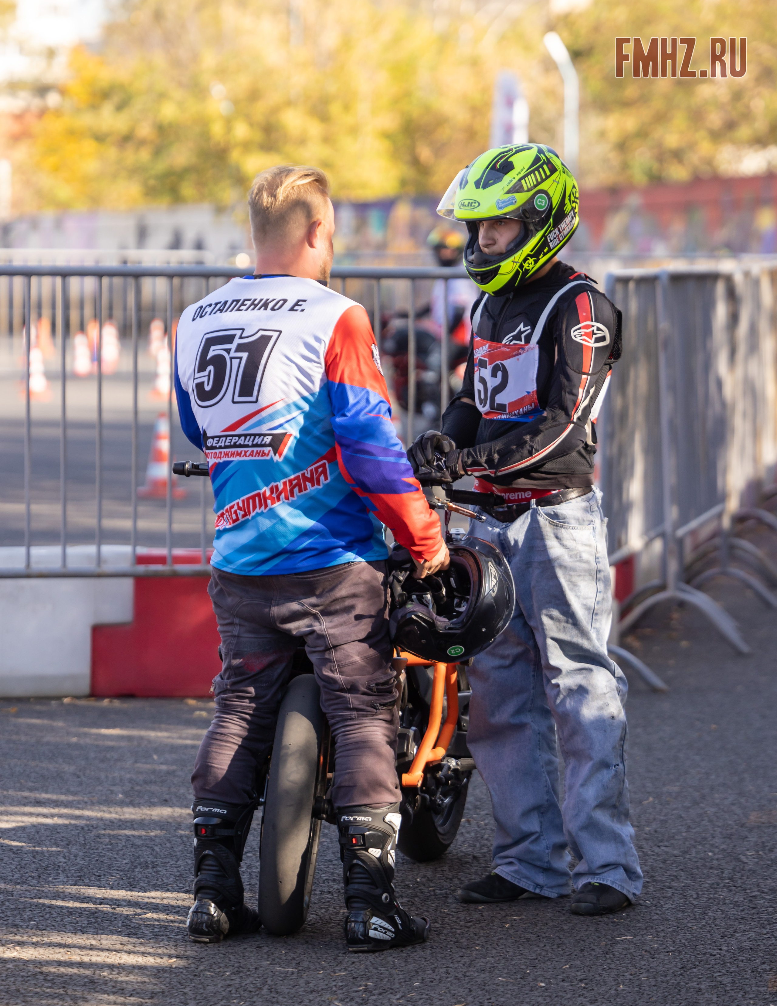Соревнования по мотоджимхане на площадке Мосгортранс 15.09.2024. Фотограф Владимир Охрименко