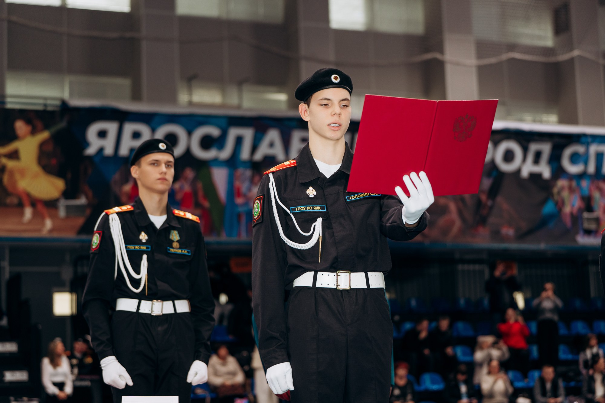 Принятие присяги кадетами. Свадебный и репортажный фотограф в Ярославле Евгений Сальников