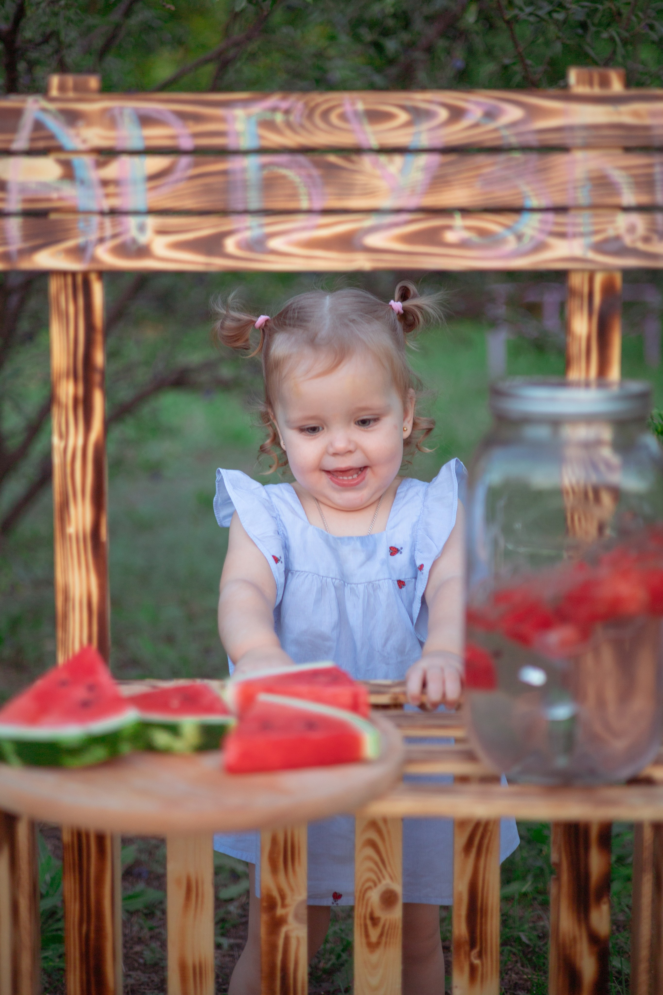 Соня арбузы. Семейный и детский фотограф в Михайловке Татьяна Лестьева