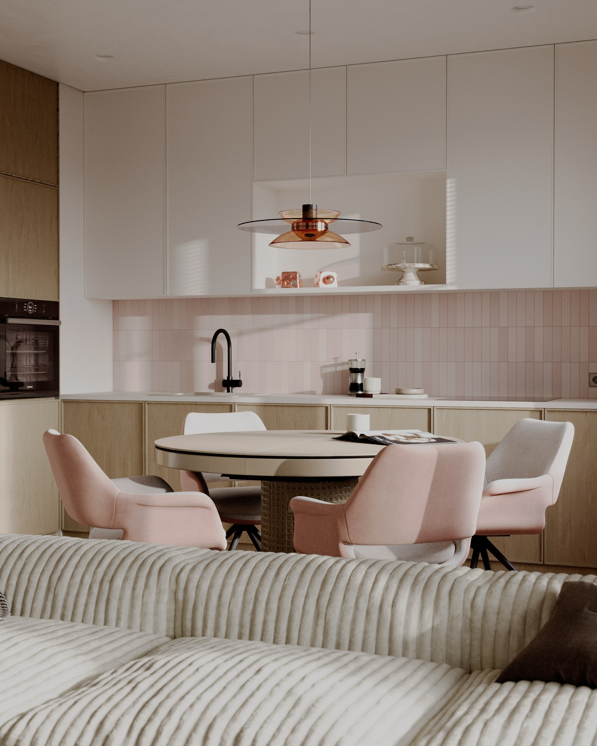 Living room. 3D визуализация интерьеров — Ирина
