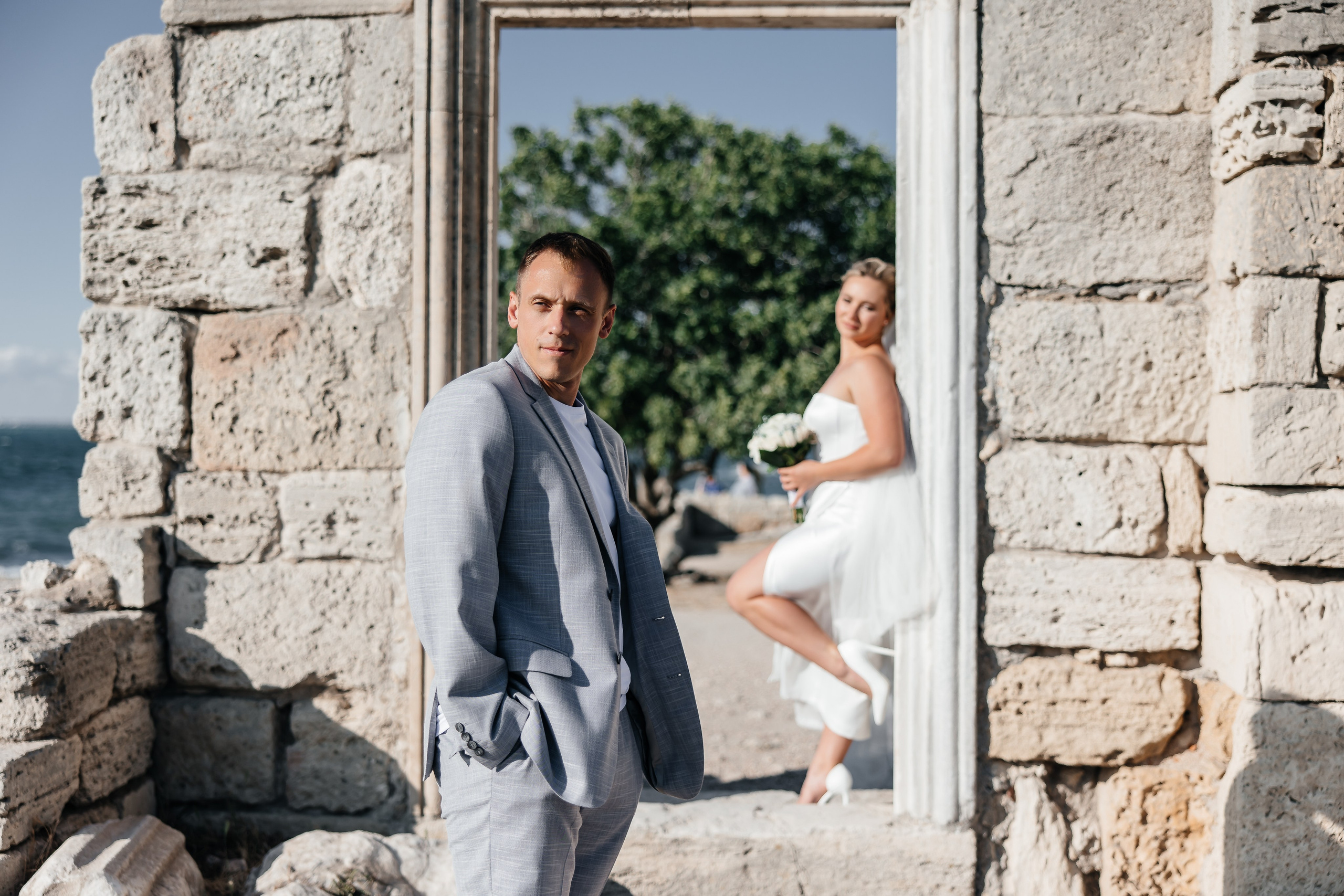 Анонс свадьбы Ирины и Никиты. Свадебный фотограф в Крыму и Севастополе Ольга Баскакова