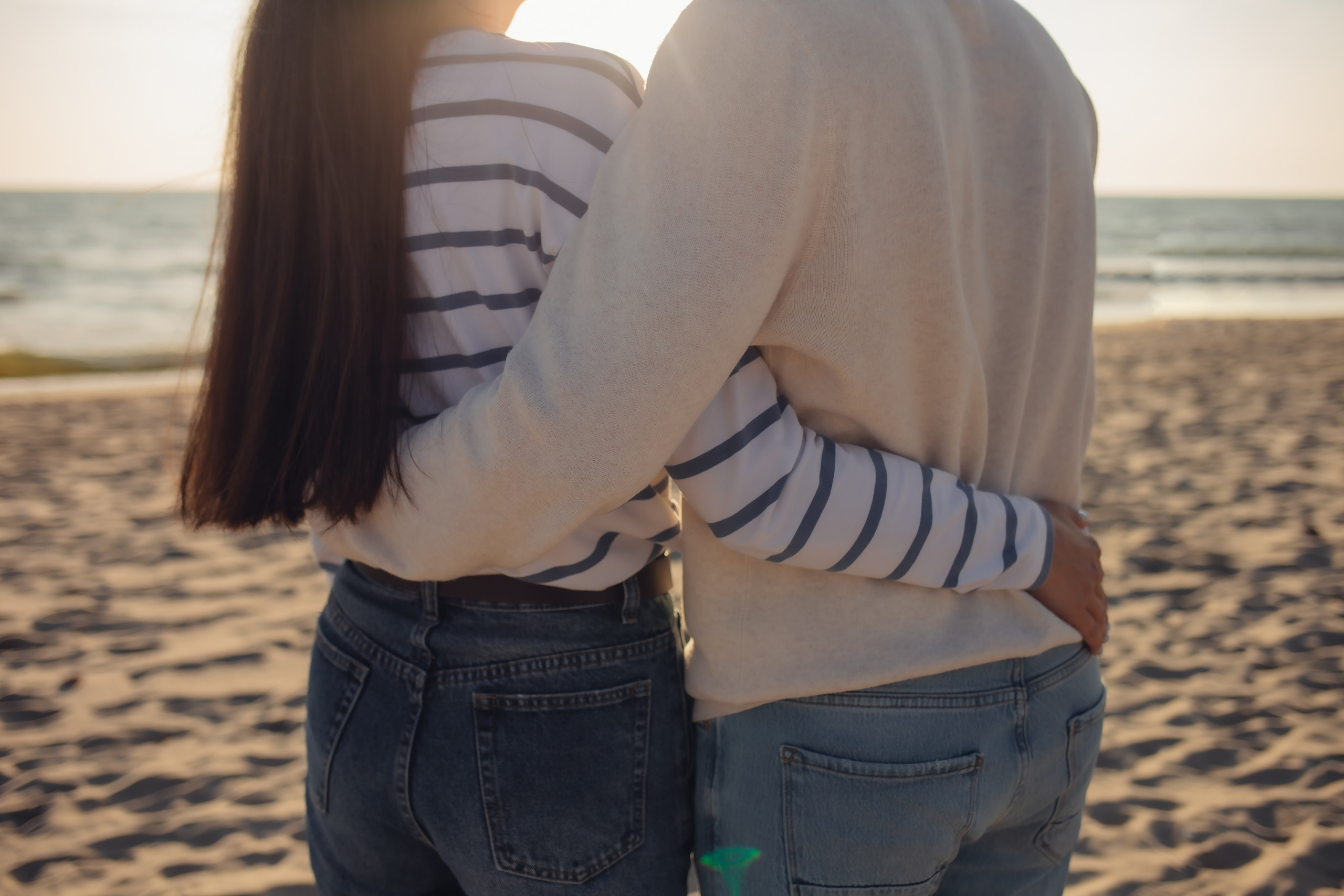 Павел и Татьяна. Закат в Янтарном. Фотограф в Калининграде Решетникова Алина