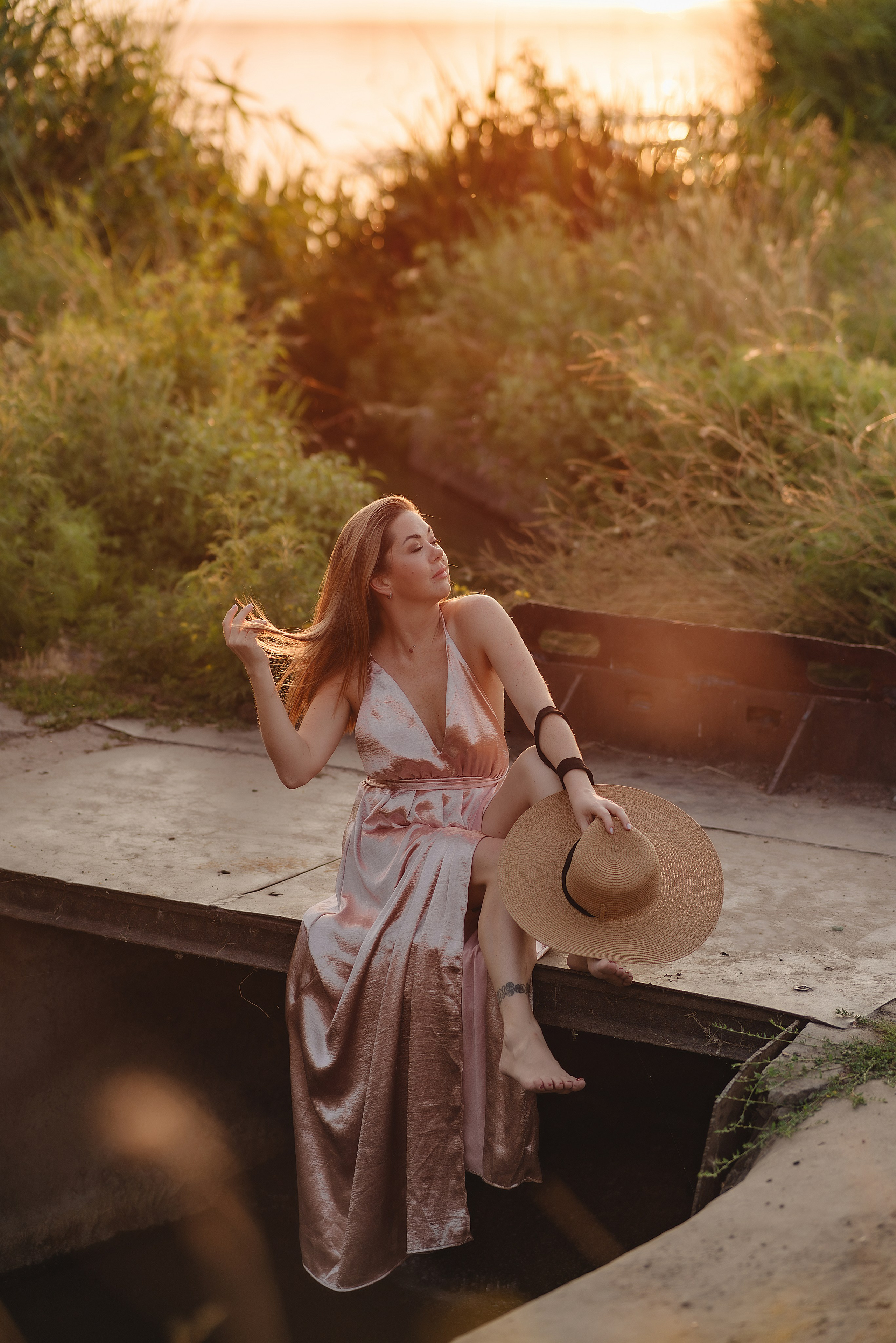 Юлия | Летняя съемка на закате. Фотограф Карина Шмулёва. Воронеж и область