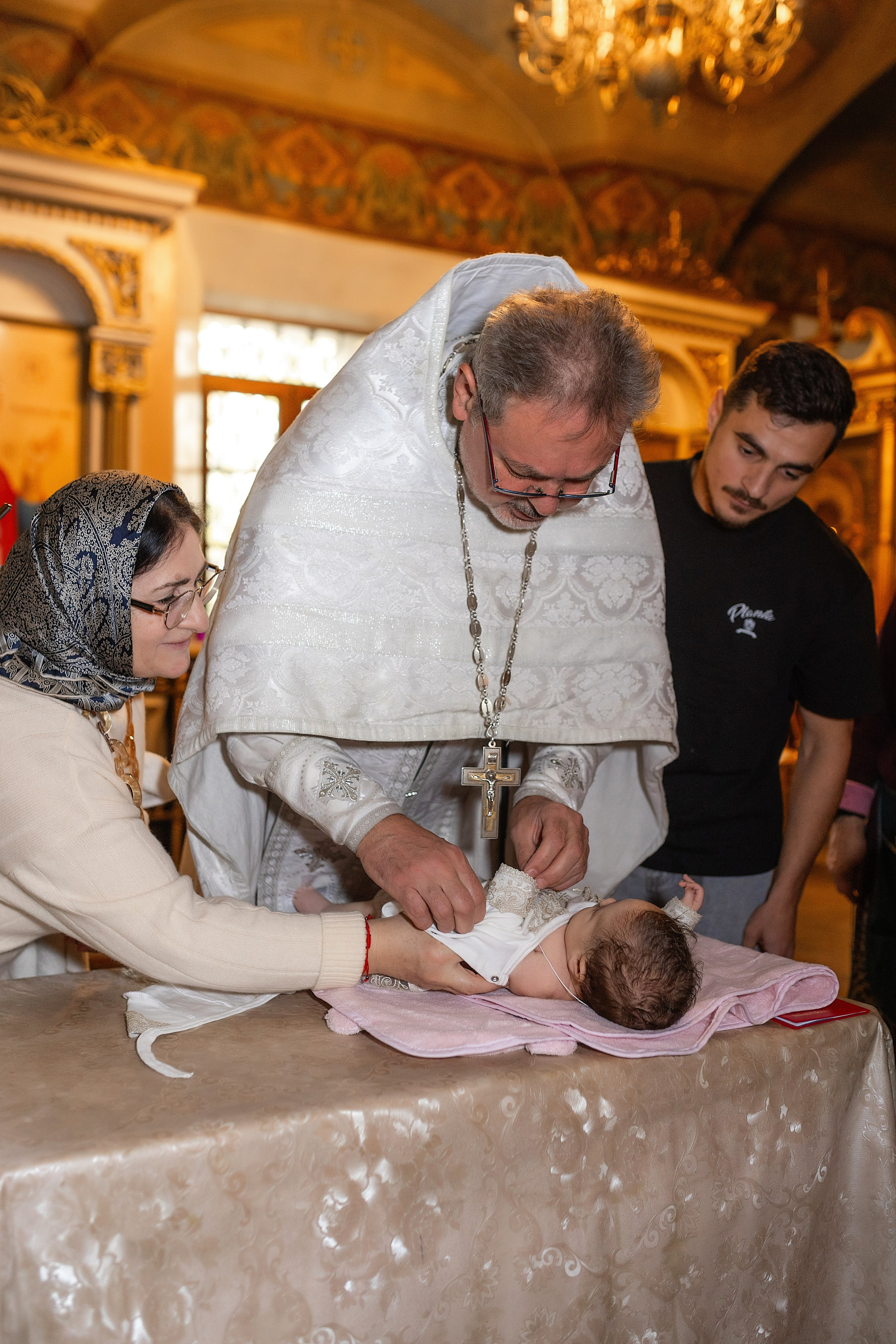 Таинство крещения Лилии. Фотограф в Железнодорожном и Балашихе