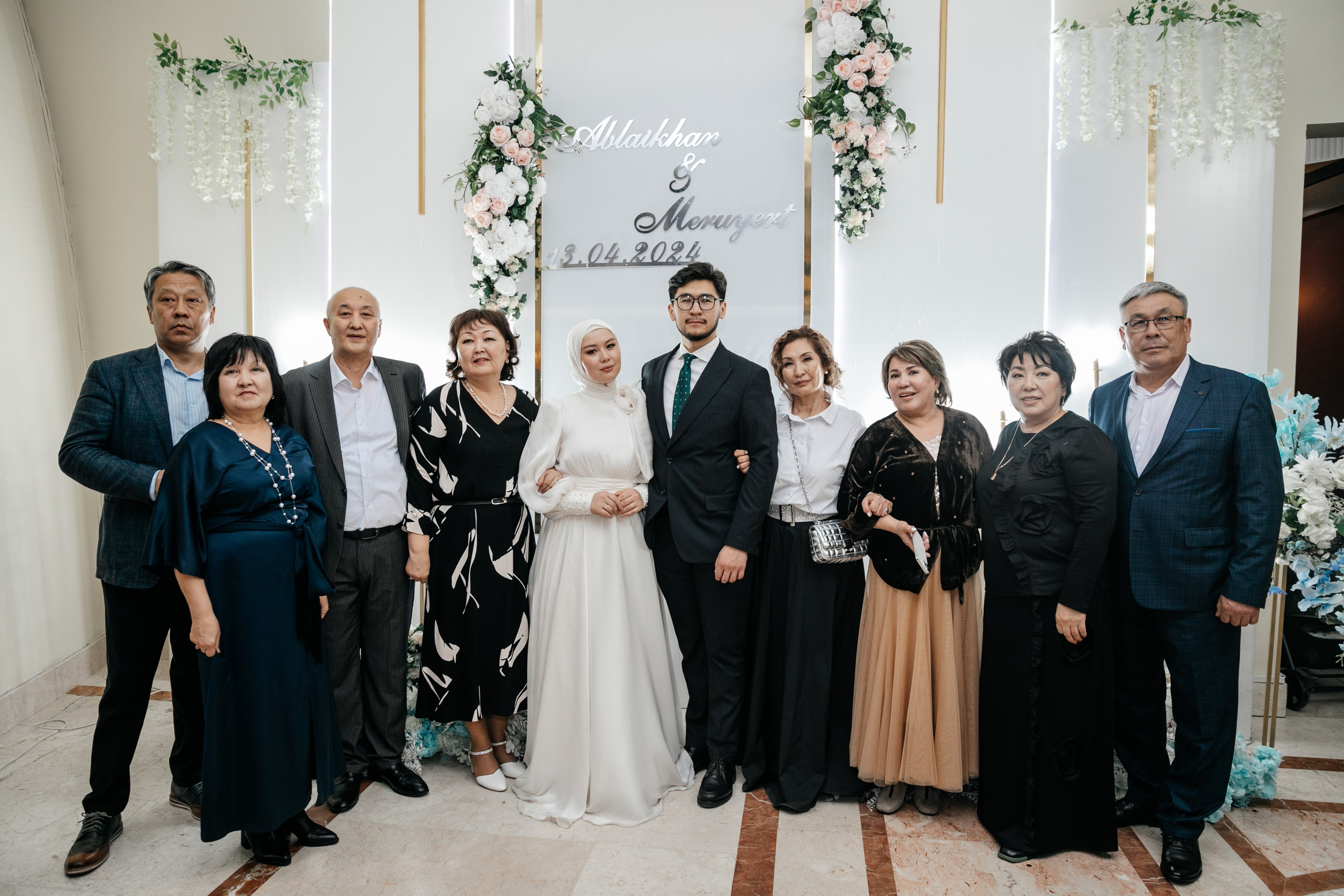 Свадебный банкет Абылайхан и Меруерт. Akkanatart.kz