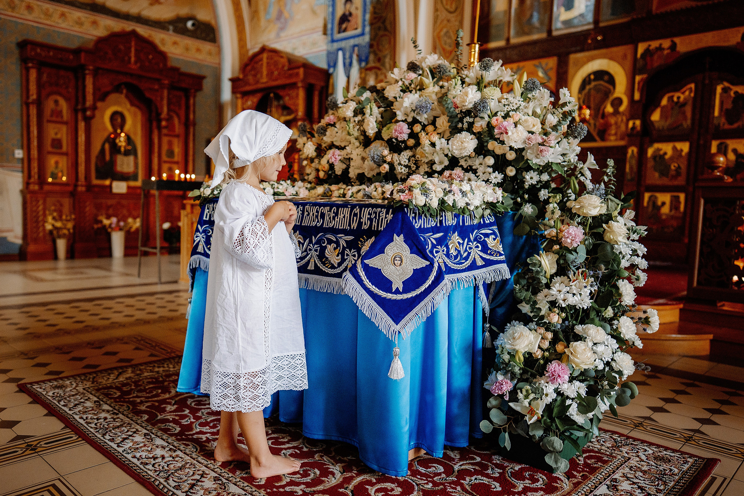 Крещение Евы. Фотограф на Крещение и Венчание в Красноярске Рамазанова Юлия