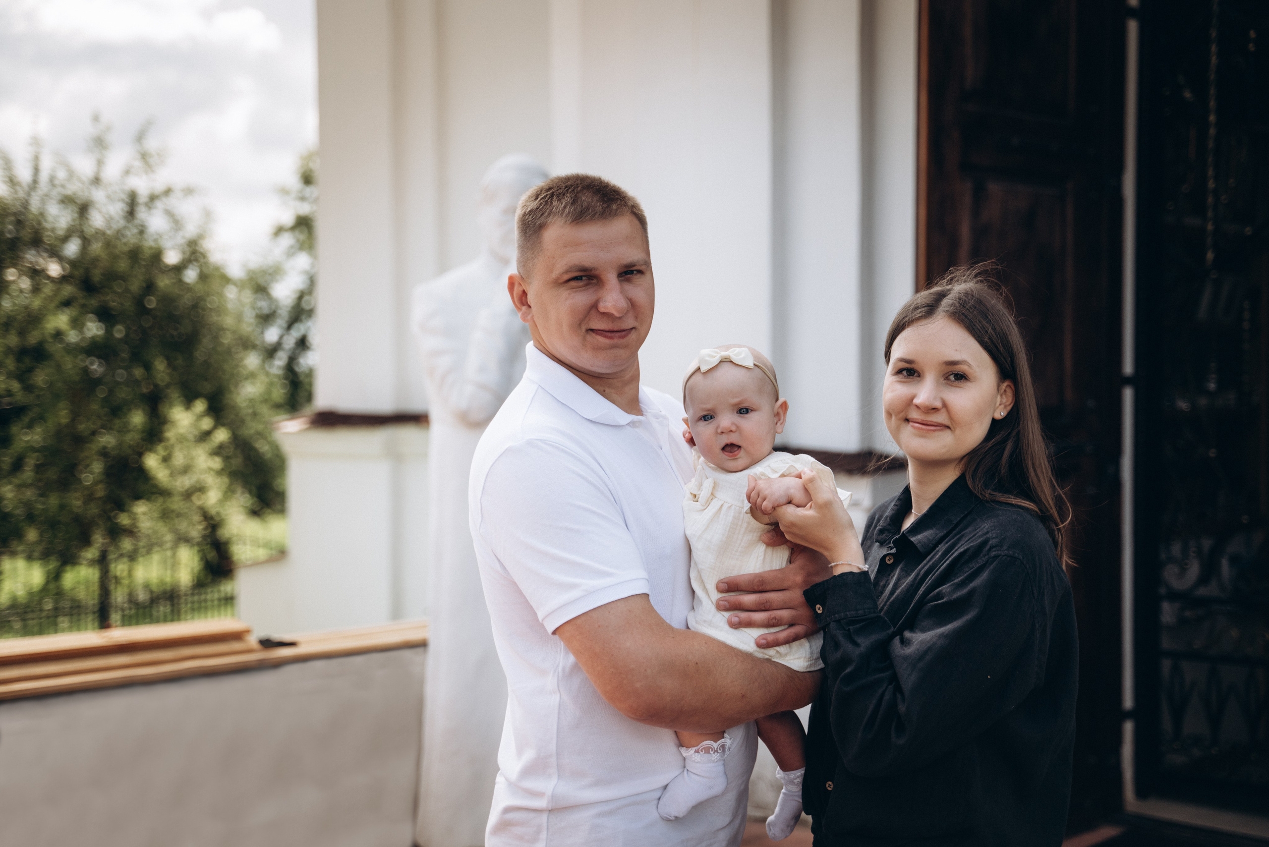 Крещение Леи (костёл в Заславле). Семейный фотограф в Минске Дарья Дреко