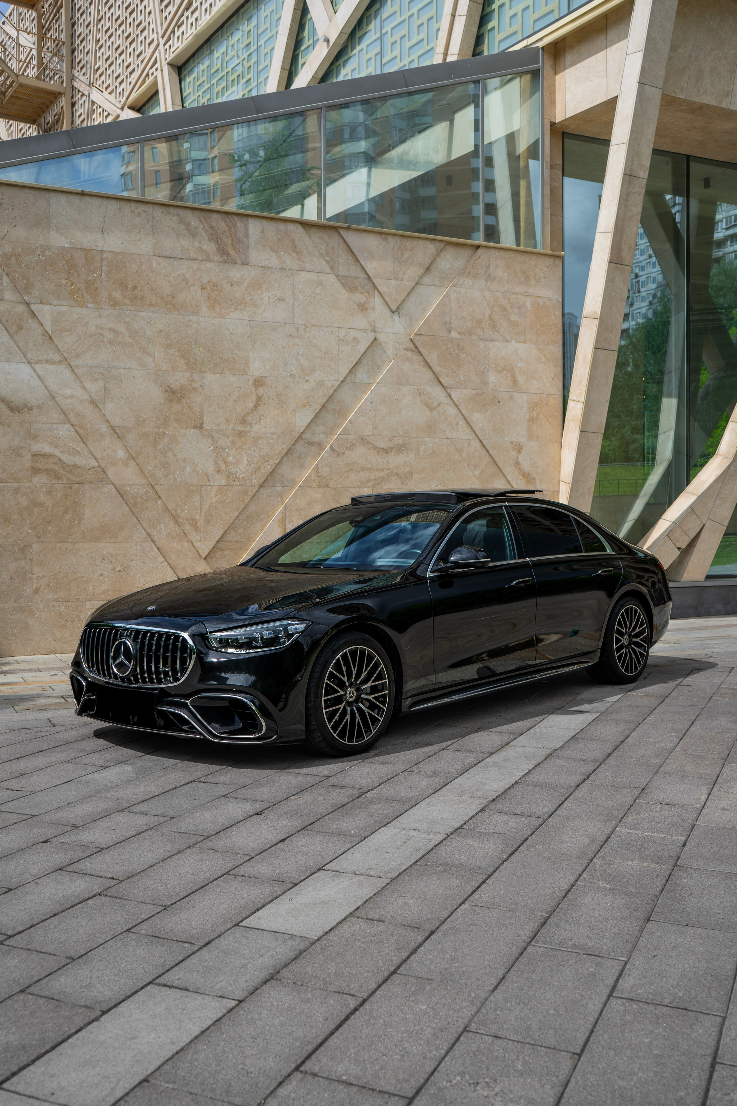 Mercedes S-class (W223). Автомобильный фотограф Ногинск Денис Городок