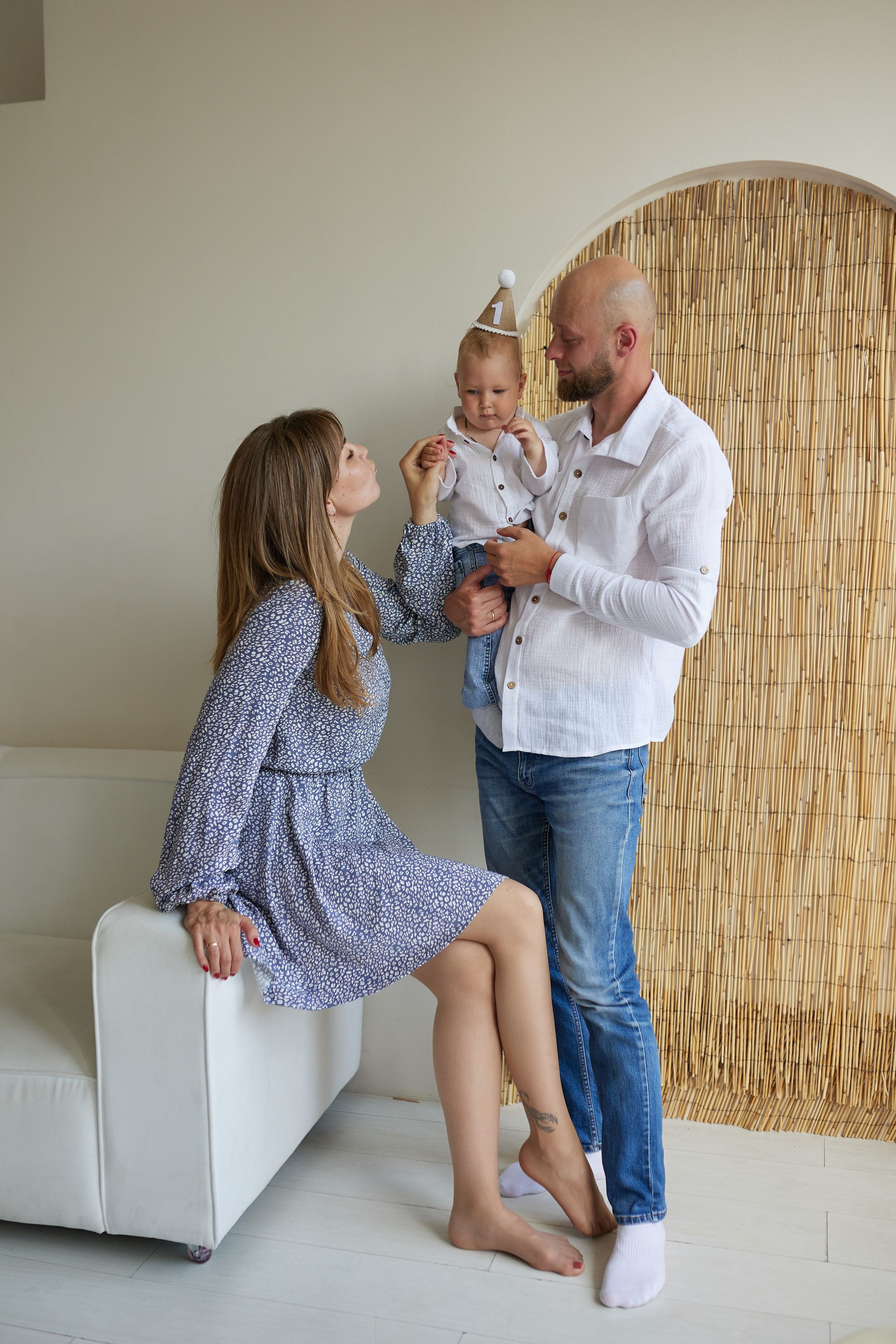 Вове годик. Семейный и детский фотограф в Москве Шарапова Ирина