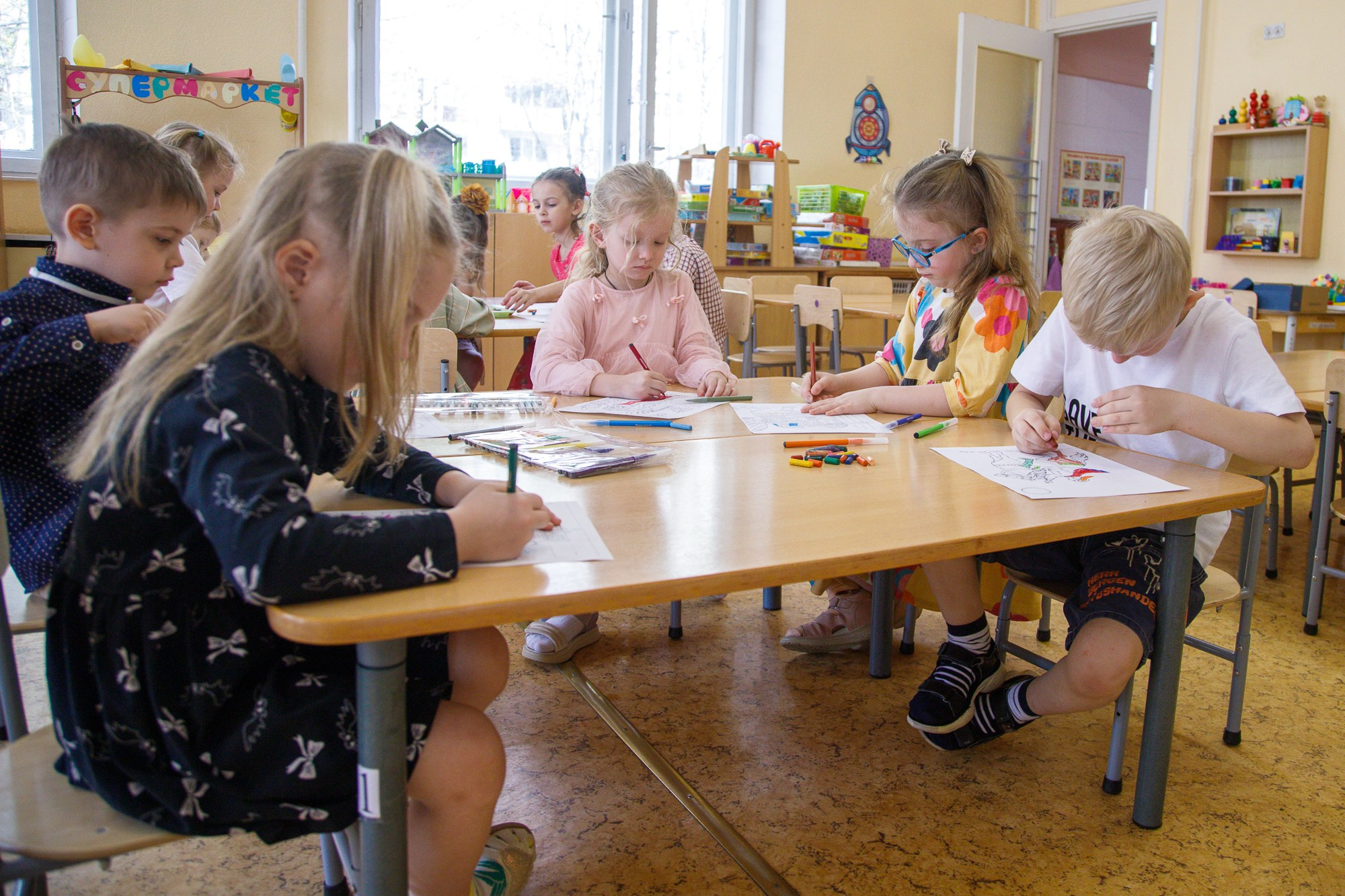 Один день в детском саду. Семейный и школьный фотограф в Москве Анна Ткач