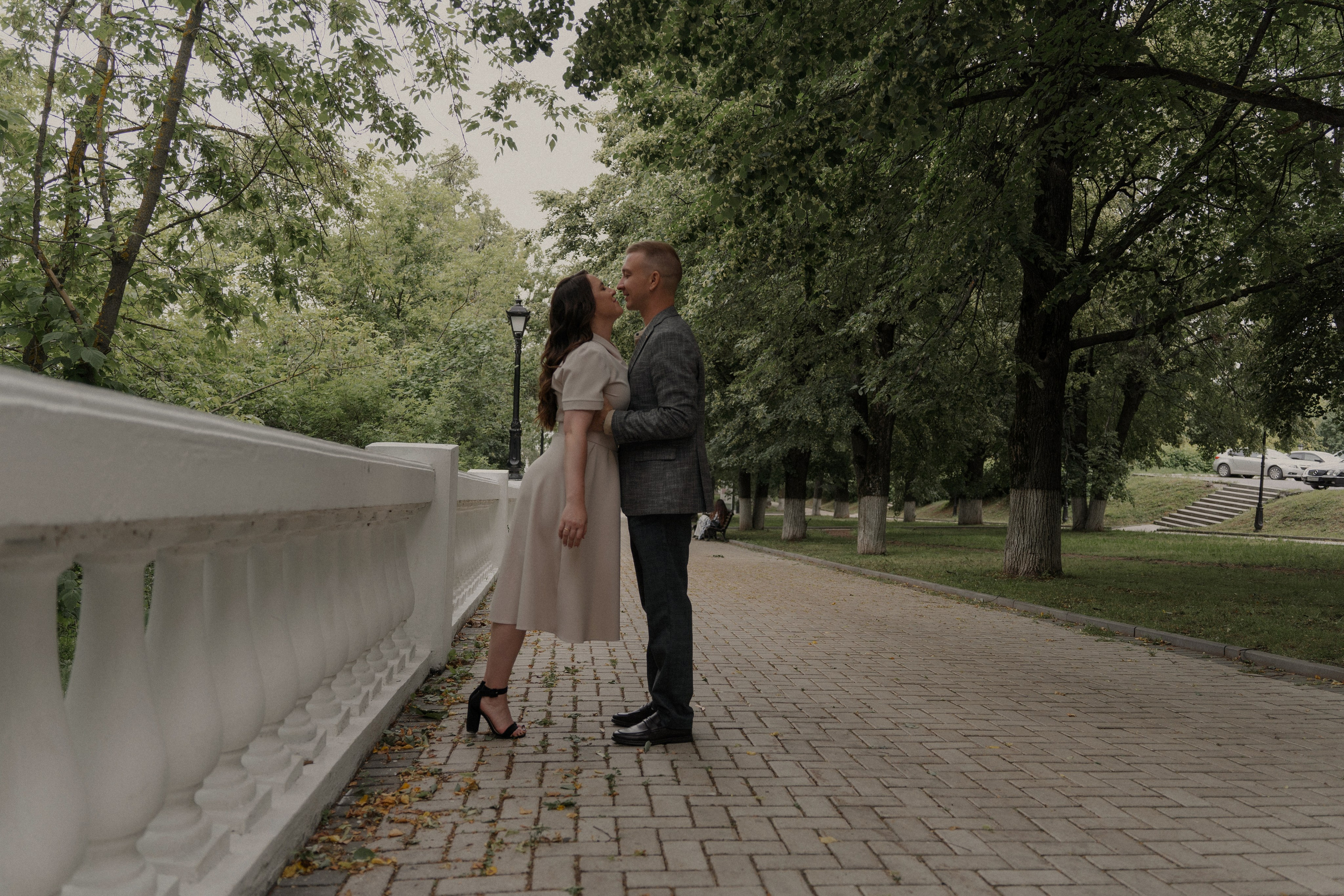 Съемка на улице после росписи