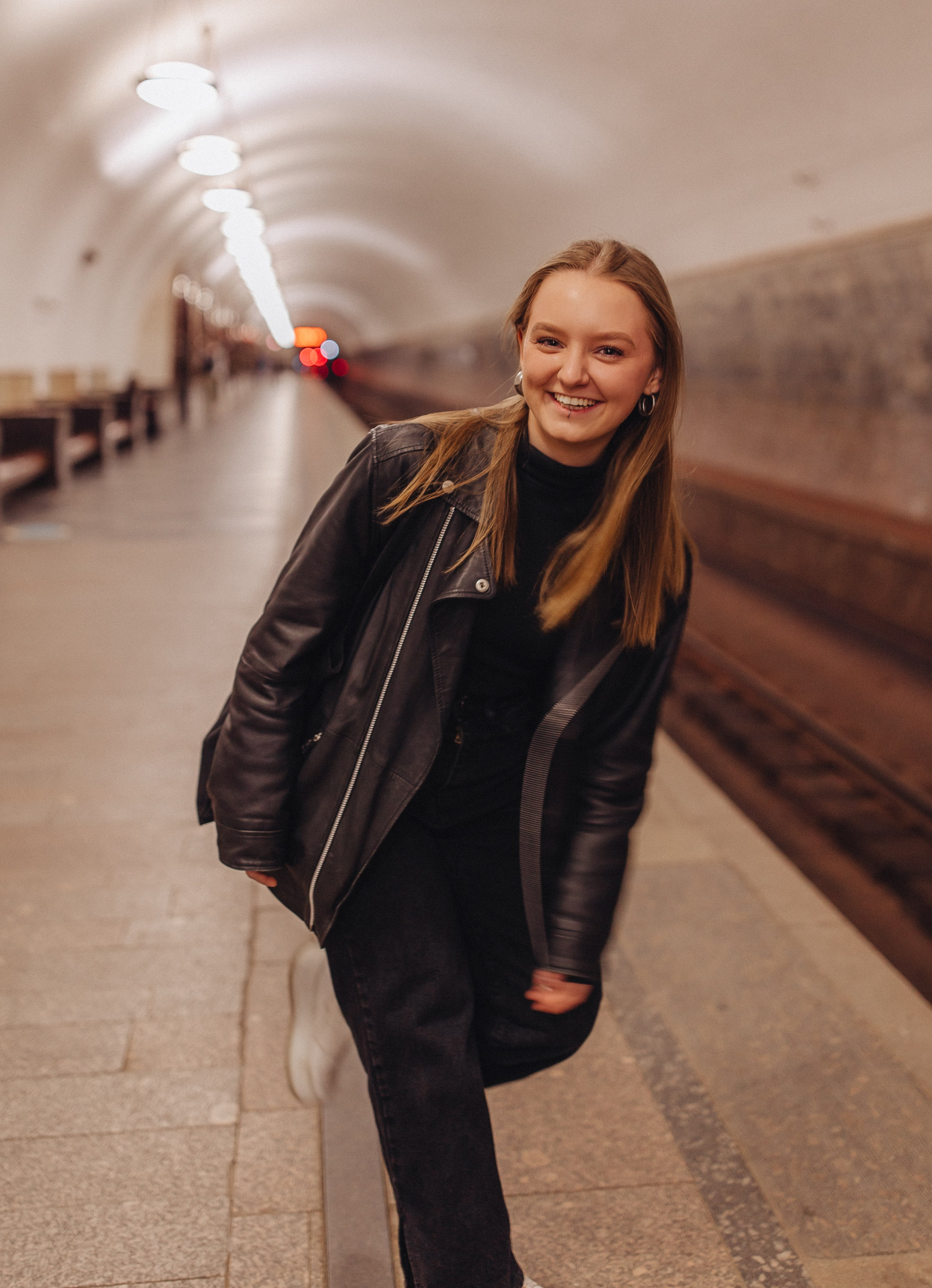 В метро. Фотограф Хромей Валерия