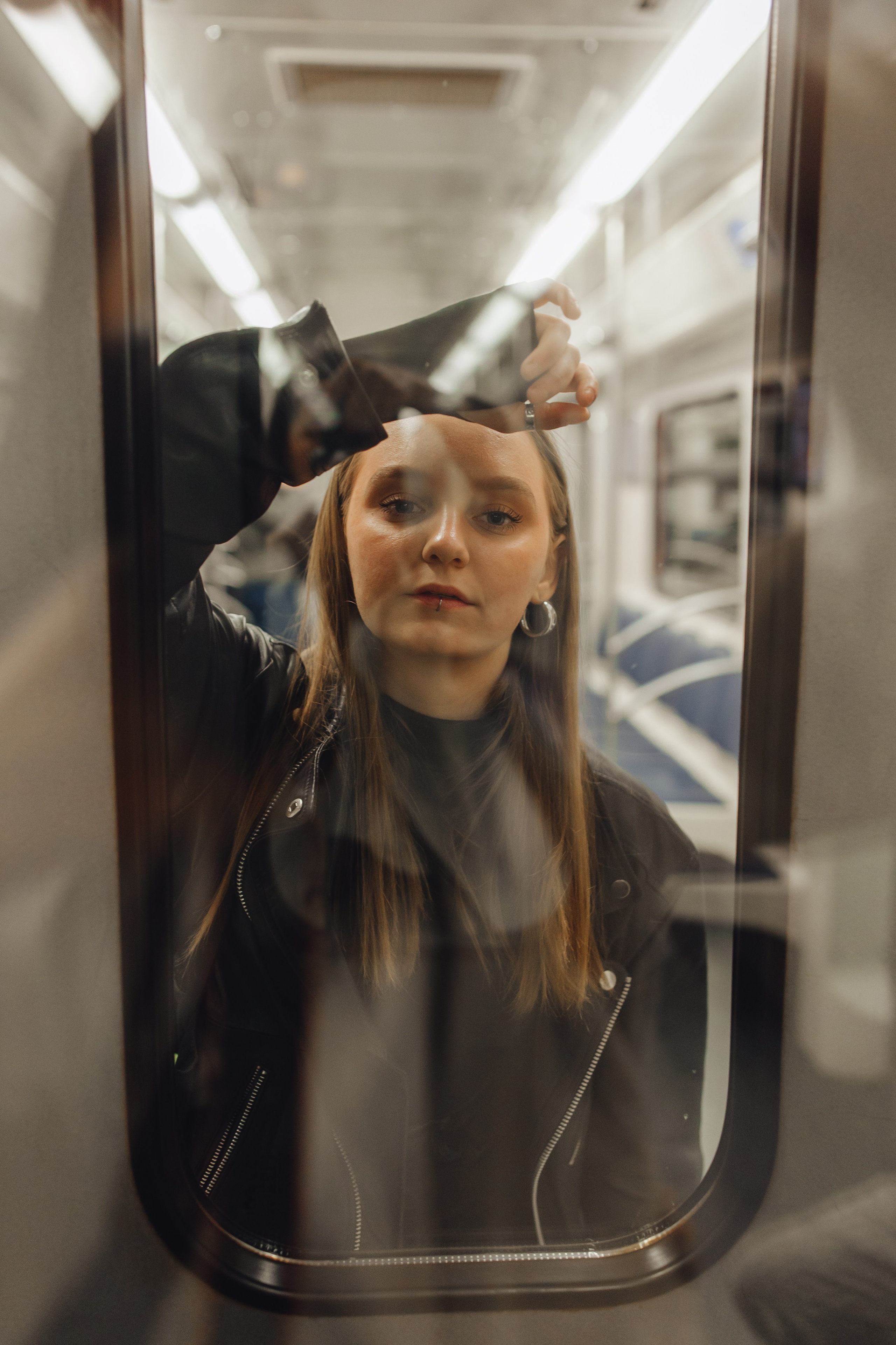 В метро. Фотограф Хромей Валерия
