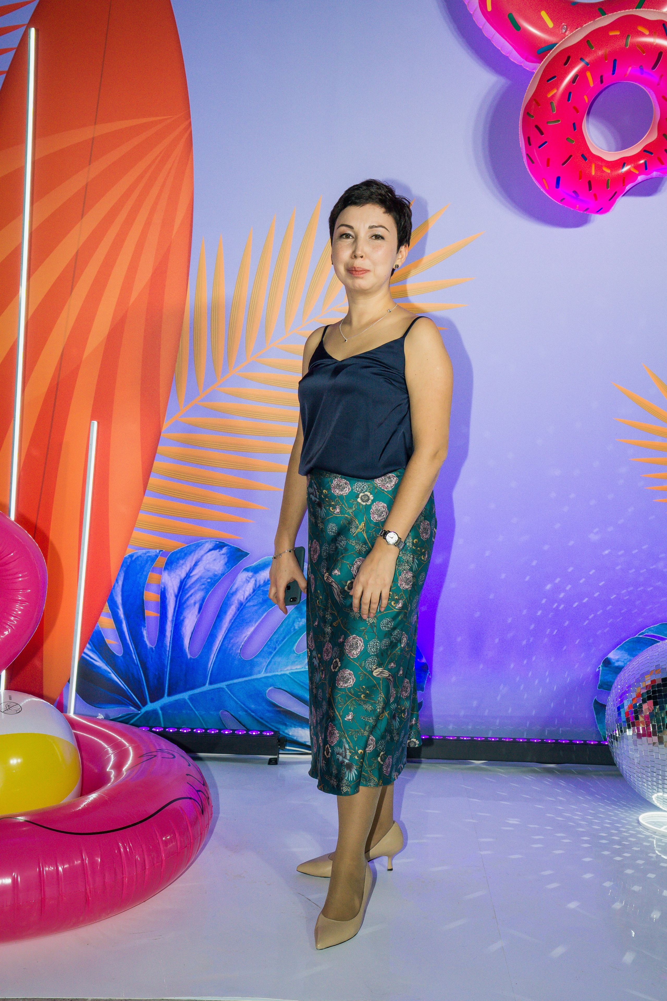 МТС корпоратив Гавайская вечеринка. Фотограф