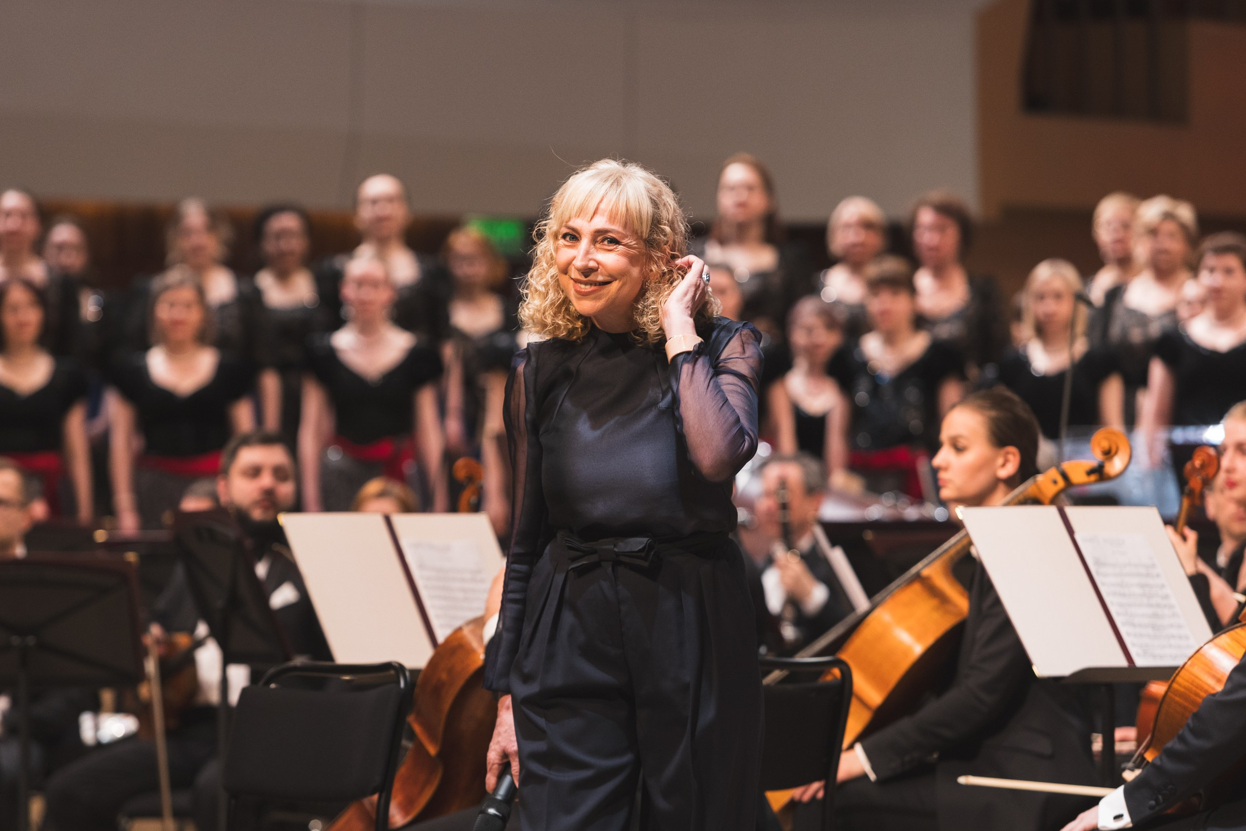 Оркестральный концерт Реквием Дж.Верди к 80-летию Елены Образцовой. Репортажный фотограф Диана Шакирова