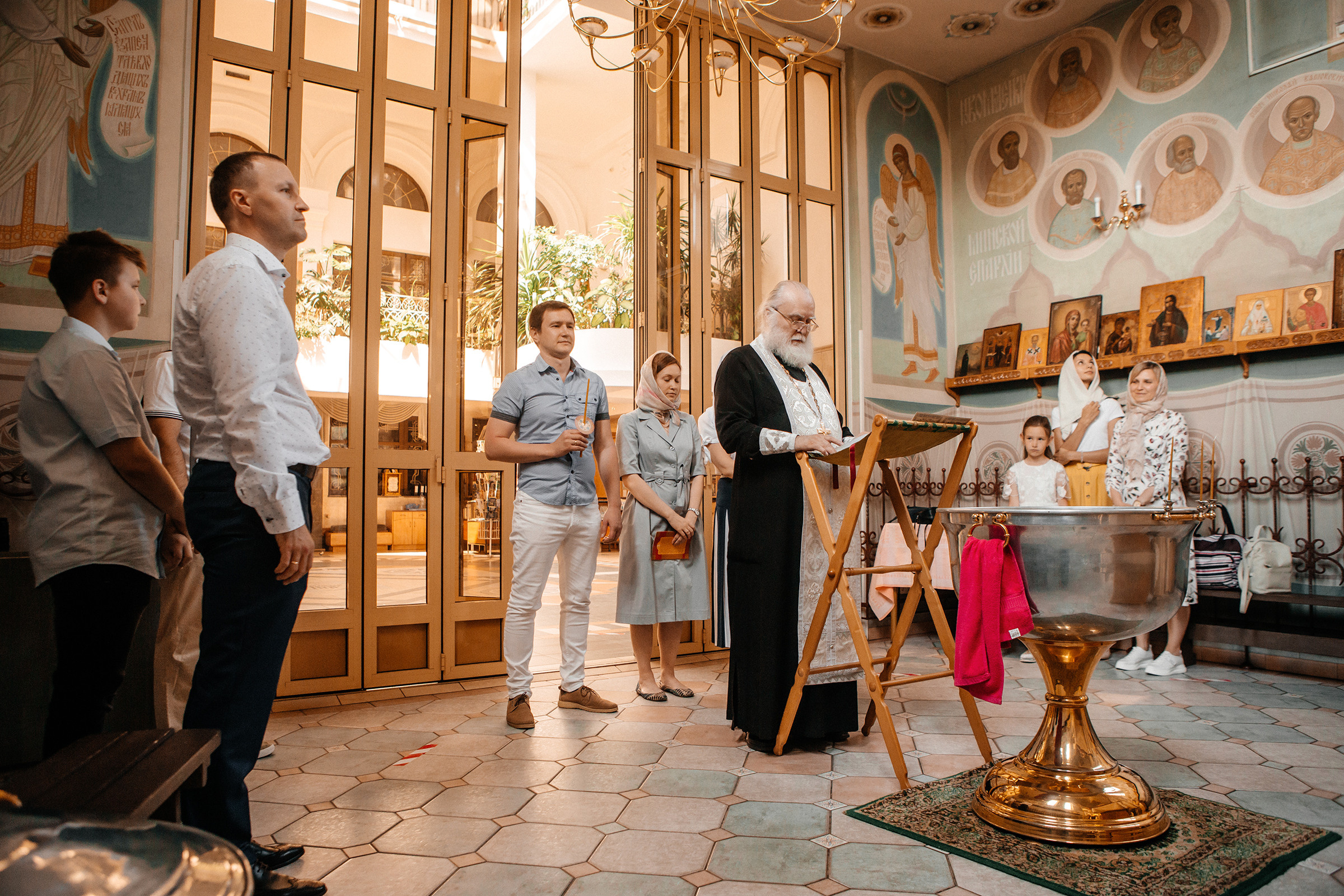 Крещение Динары. Семейный фотограф в Минске Саша Павлюк