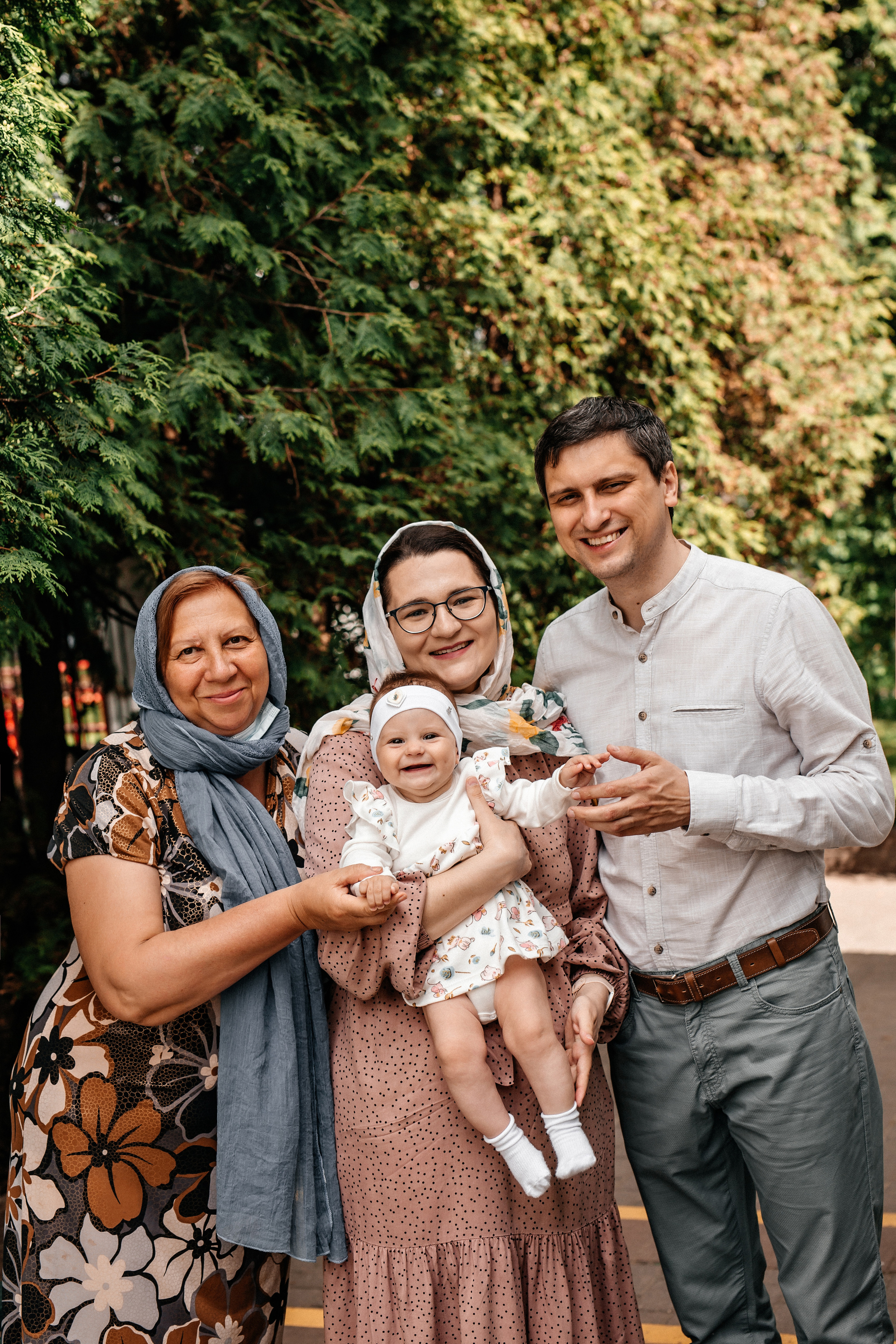 Крещение Виты. Семейный фотограф в Минске Саша Павлюк